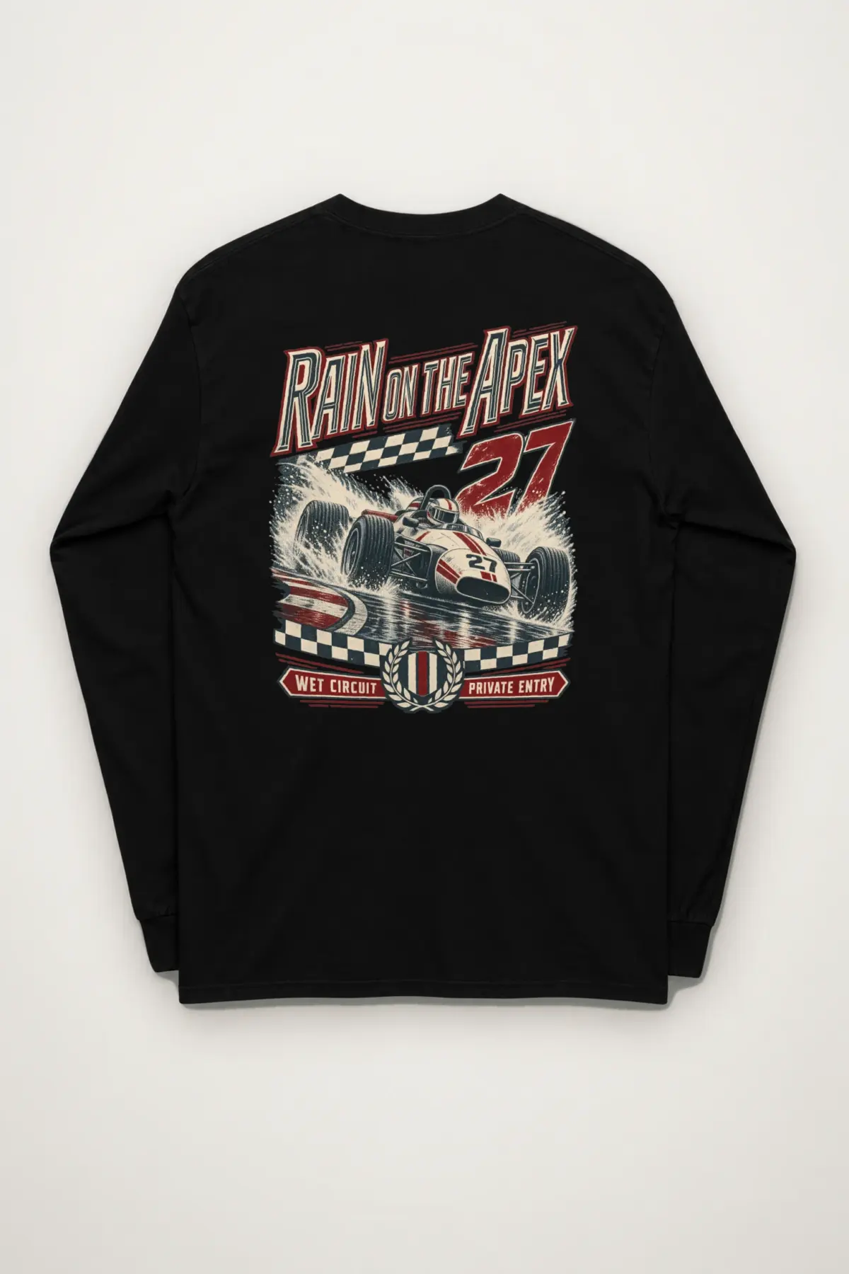 "Rain on the Apex" Unisex Longsleeve T-shirt