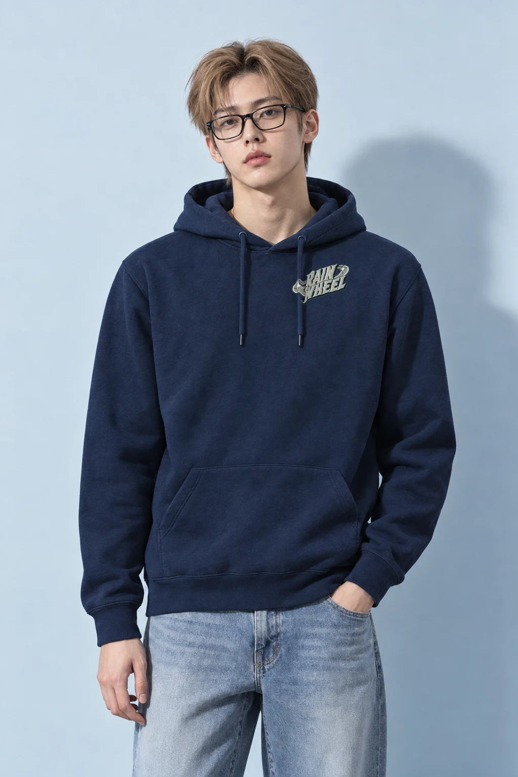 "Rain Wheel The Ride Home" Heavy Blend Unisex Pullover Hoodie