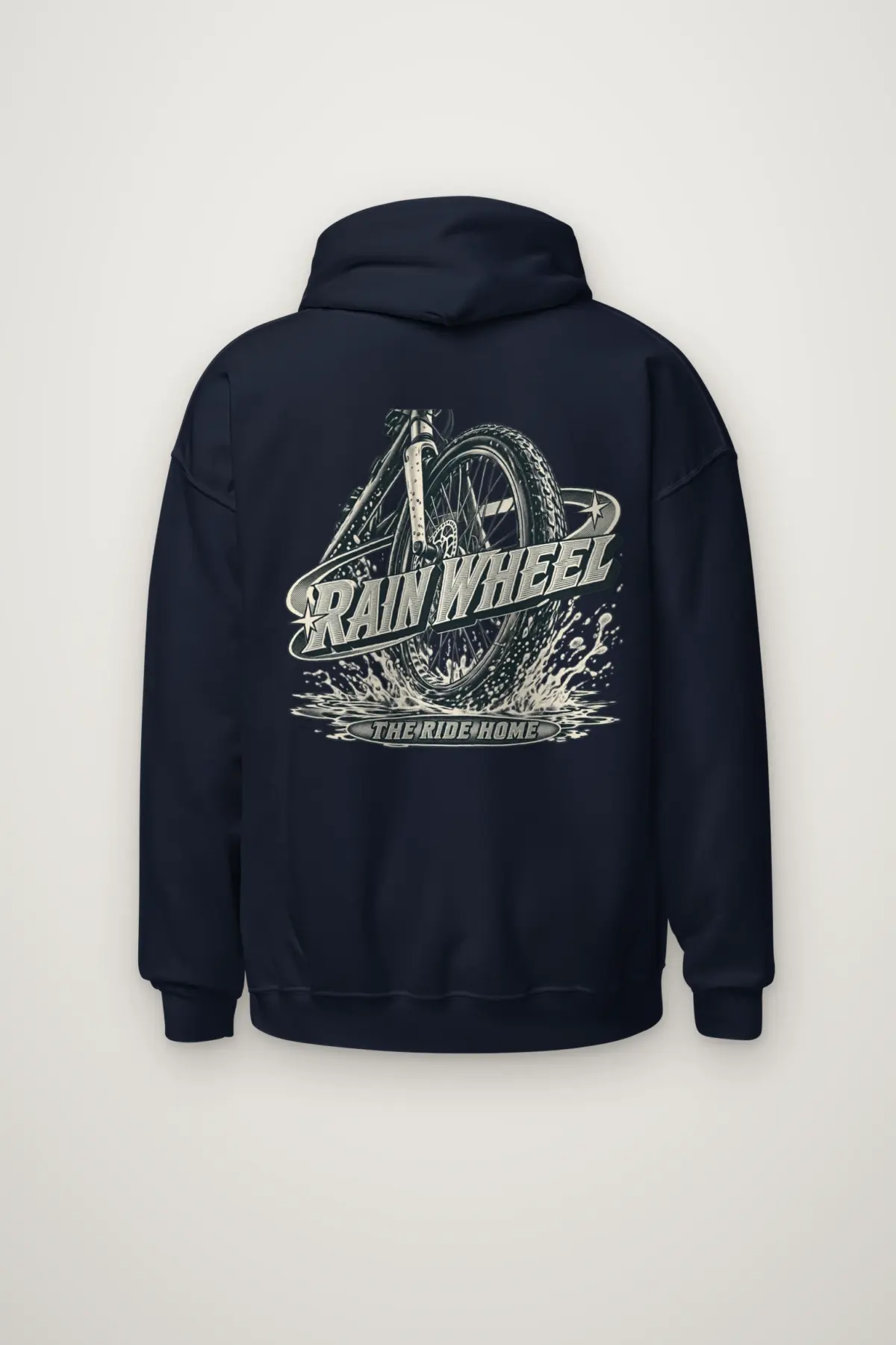 "Rain Wheel The Ride Home" Heavy Blend Unisex Pullover Hoodie