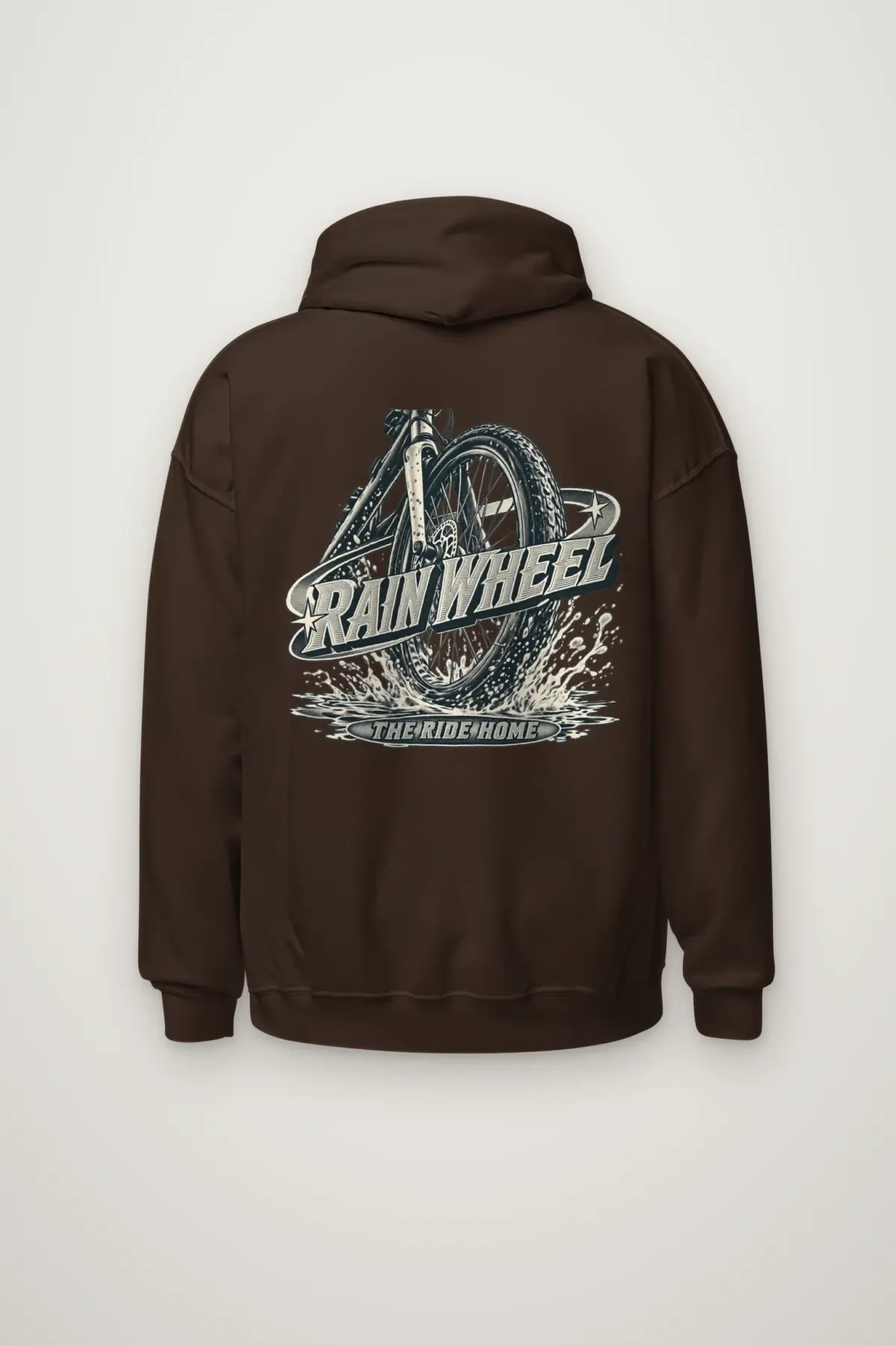 "Rain Wheel The Ride Home" Heavy Blend Unisex Pullover Hoodie
