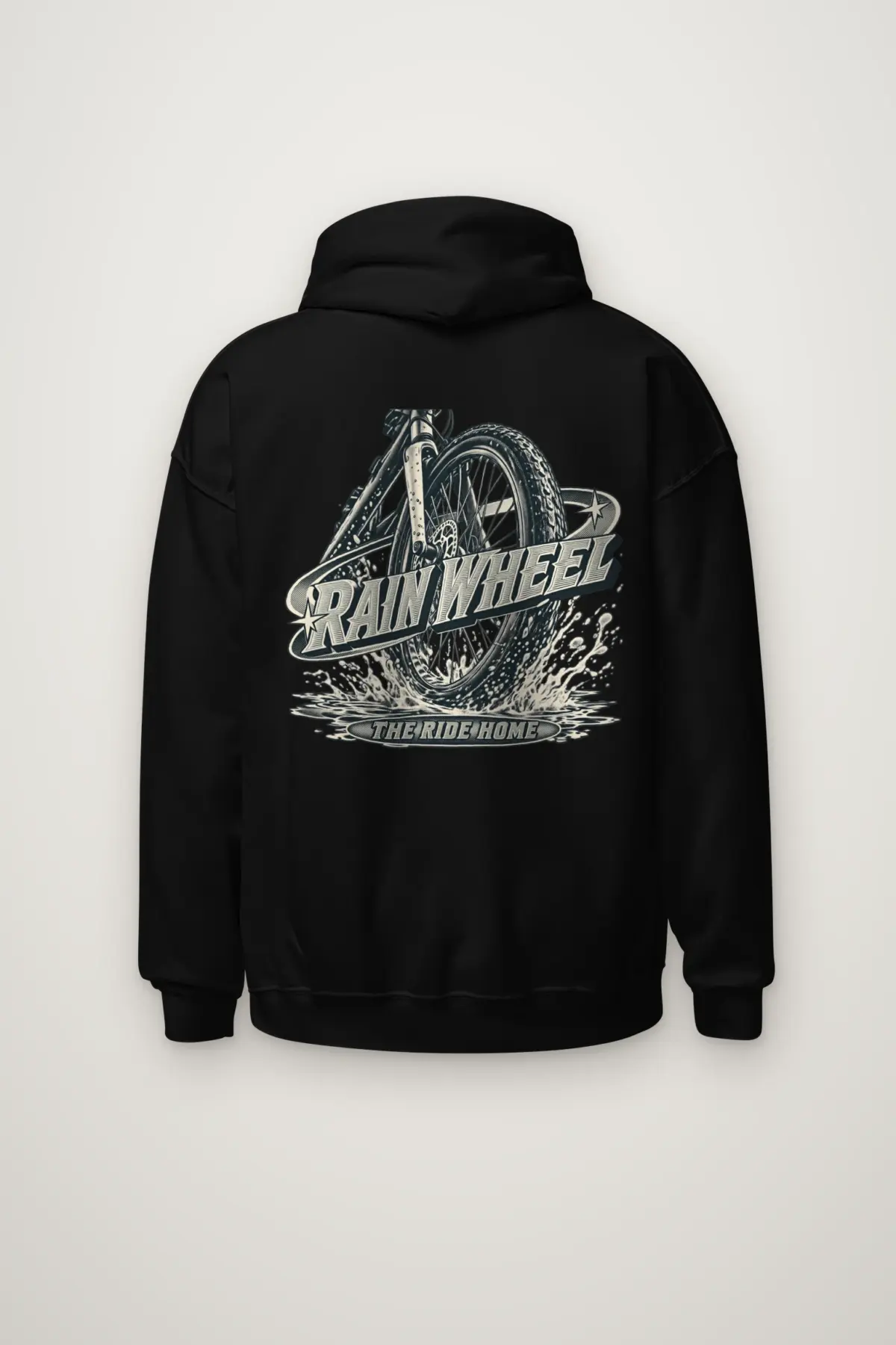 "Rain Wheel The Ride Home" Heavy Blend Unisex Pullover Hoodie