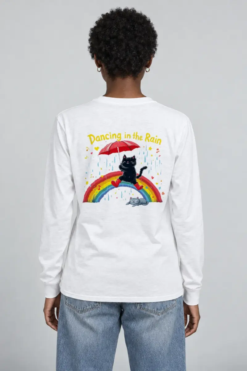 "Rainbow Rhythm" Unisex Longsleeve T-shirt | Gildan 2400