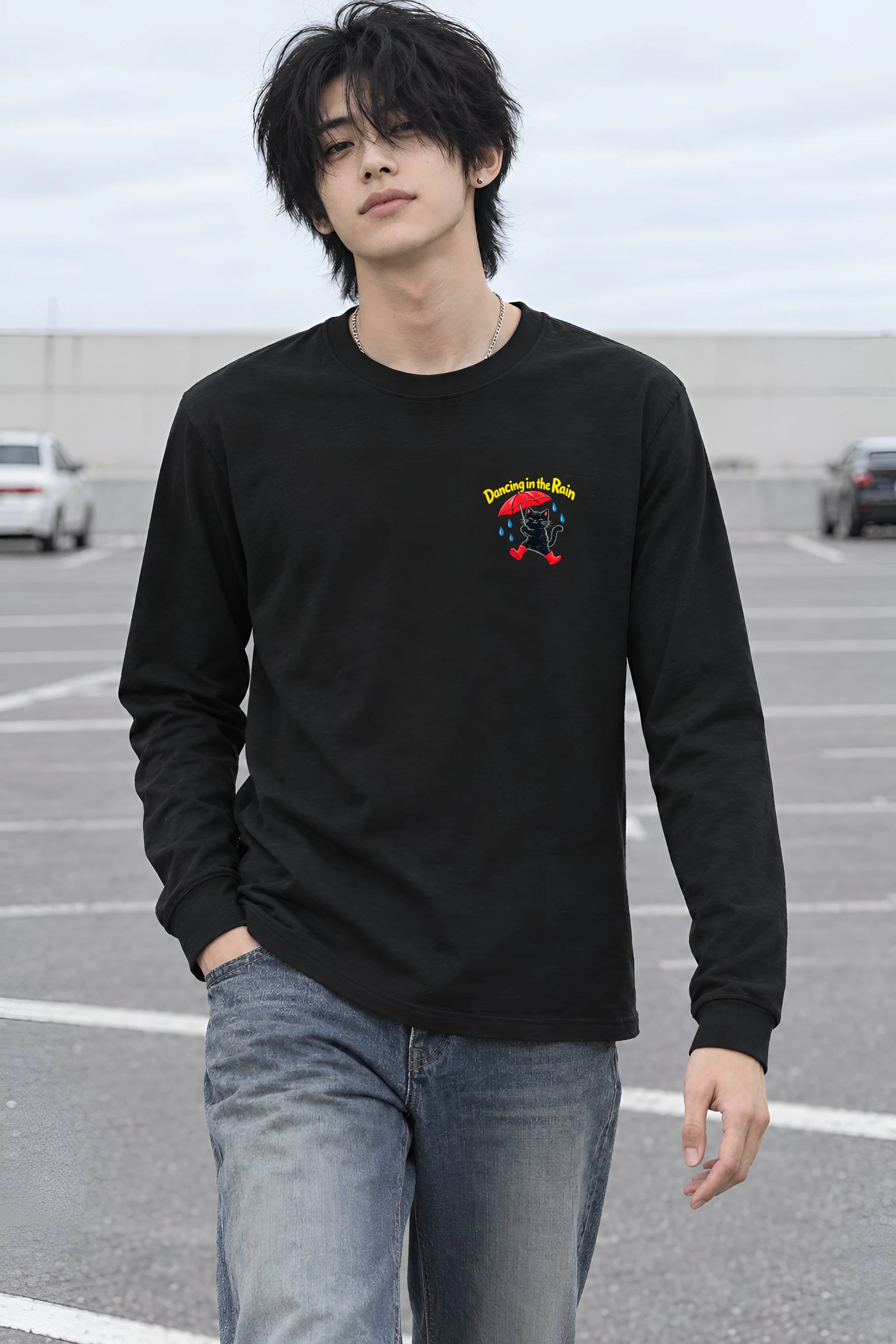 "Rainbow Rhythm" Unisex Longsleeve T-shirt