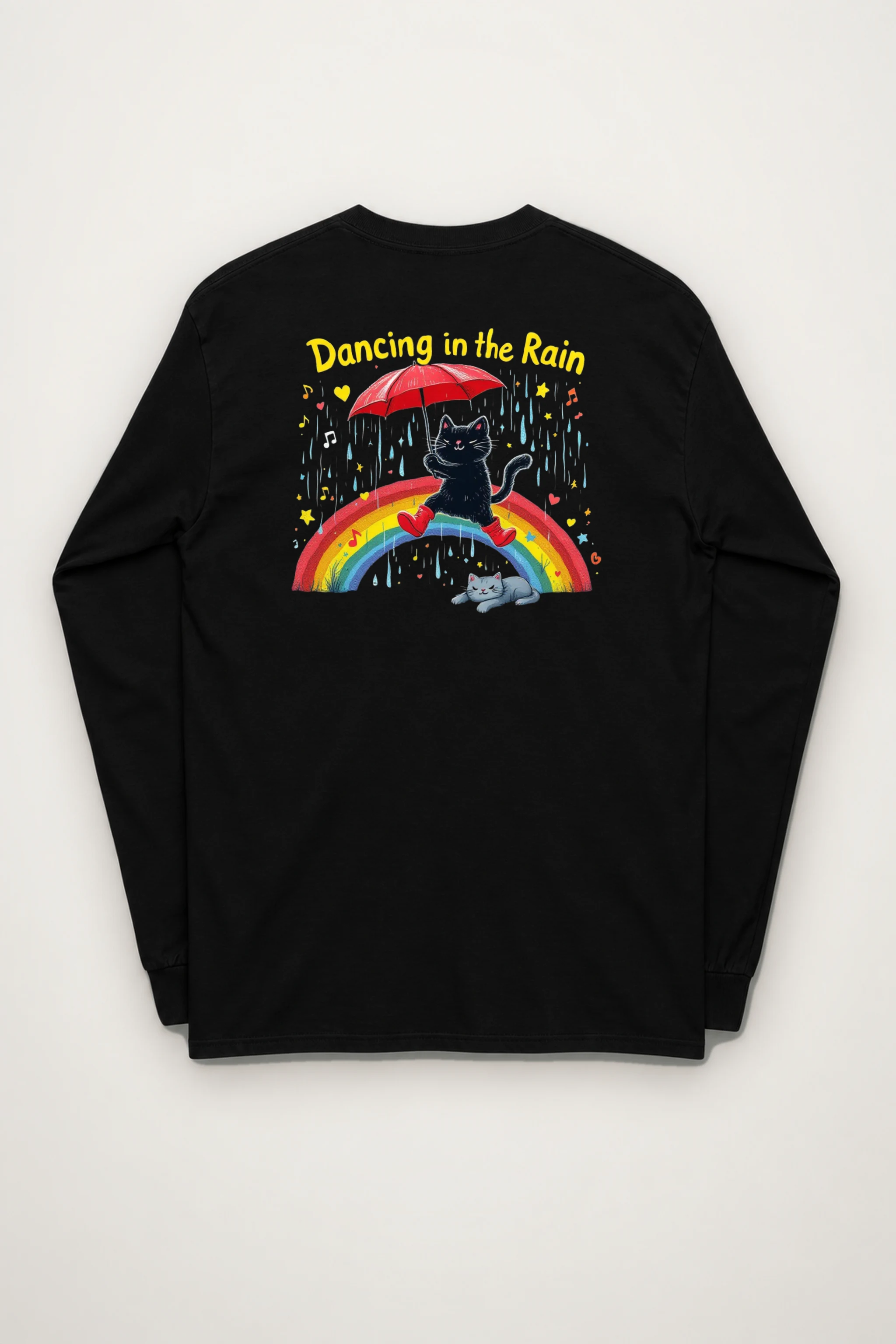 "Rainbow Rhythm" Unisex Longsleeve T-shirt