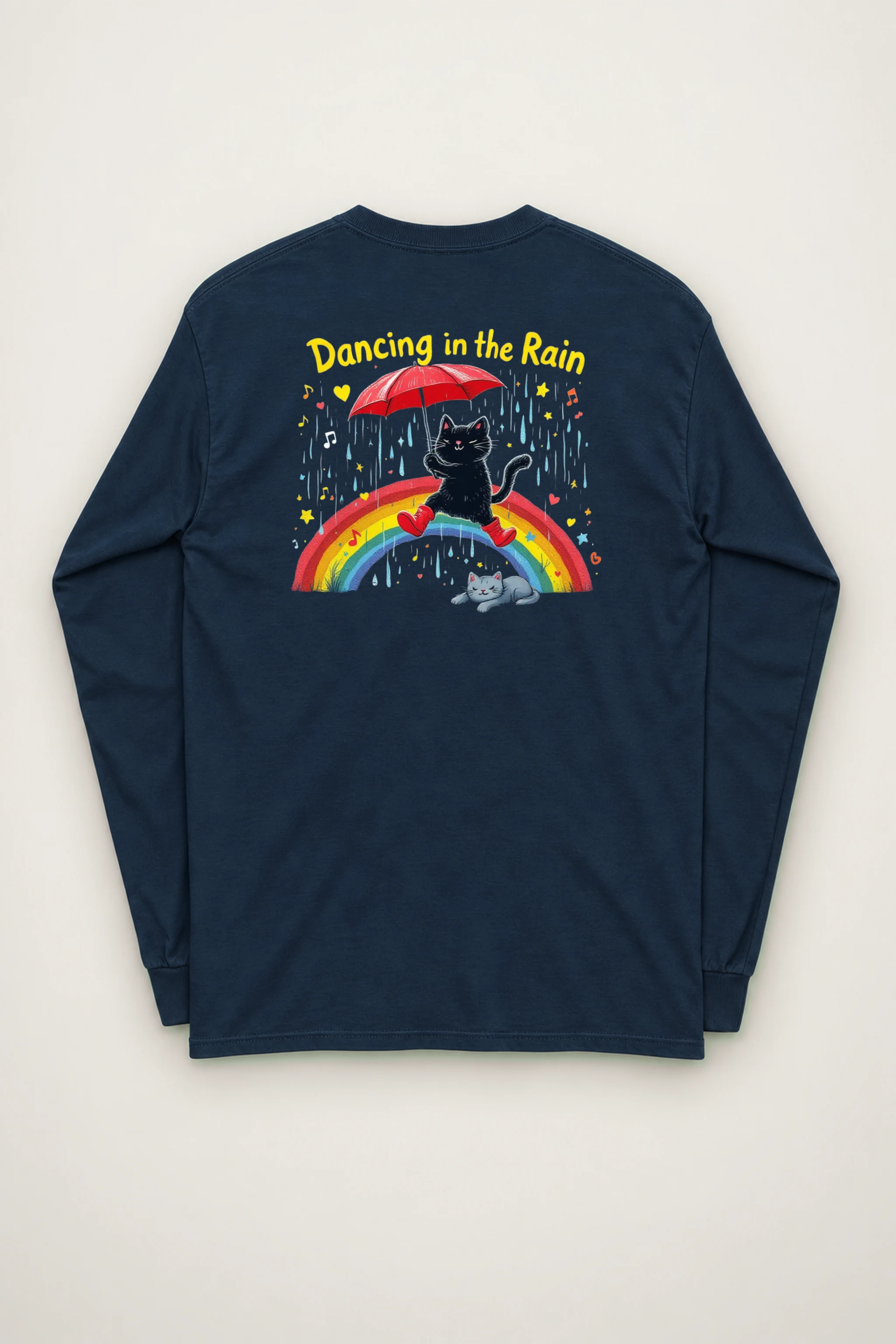 "Rainbow Rhythm" Unisex Longsleeve T-shirt