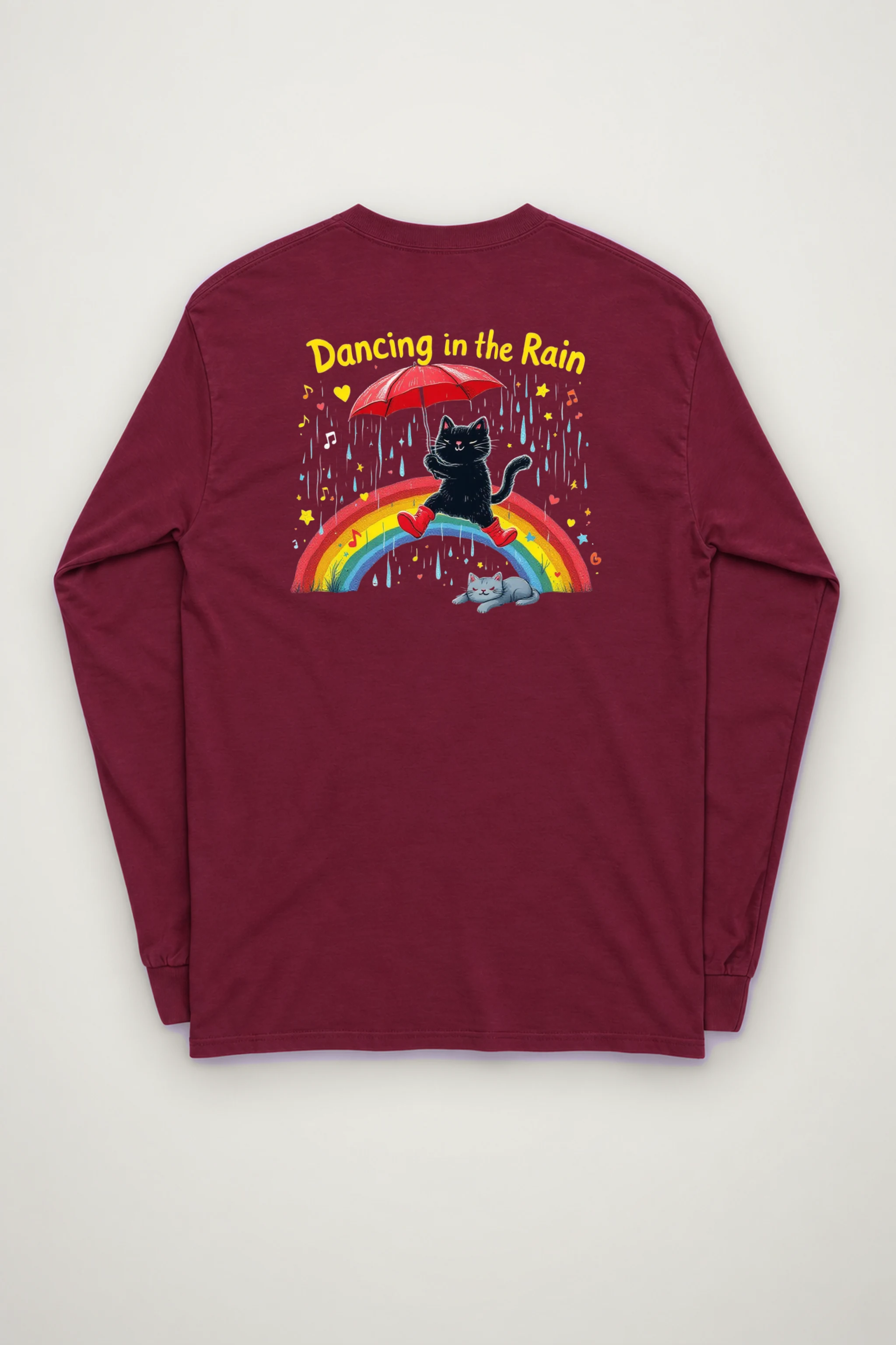 "Rainbow Rhythm" Unisex Longsleeve T-shirt