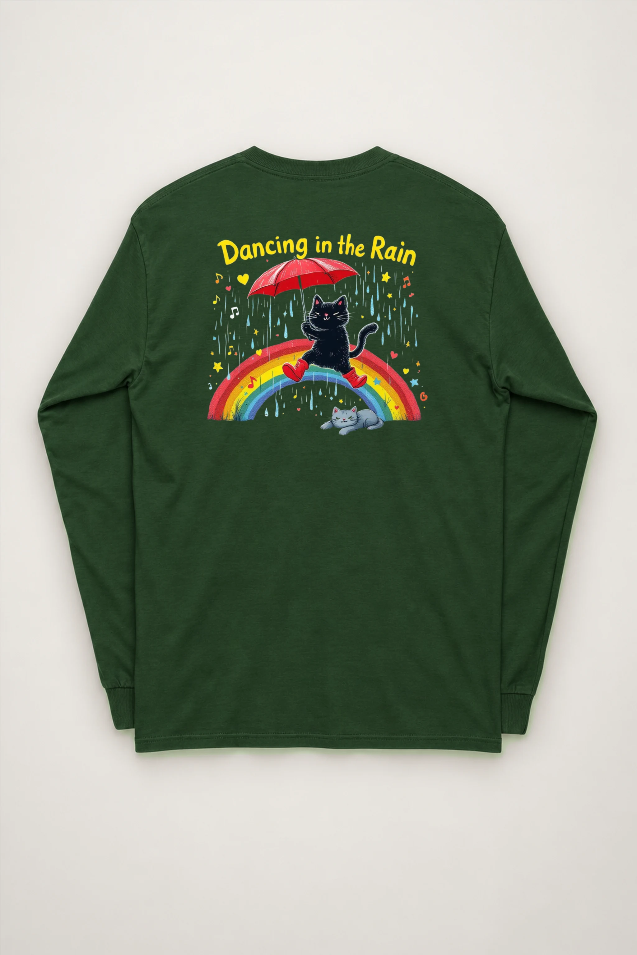 "Rainbow Rhythm" Unisex Longsleeve T-shirt
