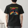 "Rainbow Umbrella Cat" Heavyweight Unisex Crewneck T-shirt