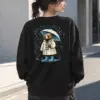 "Rainy Day Bear" Heavy Blend Unisex Crewneck Sweatshirt | Gildan 18000