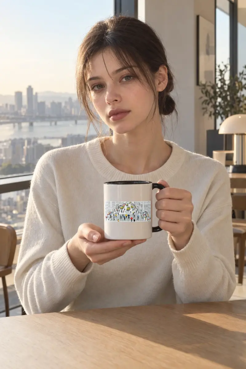 "Rainy Days, City Ways" 11oz Ceramic Mug