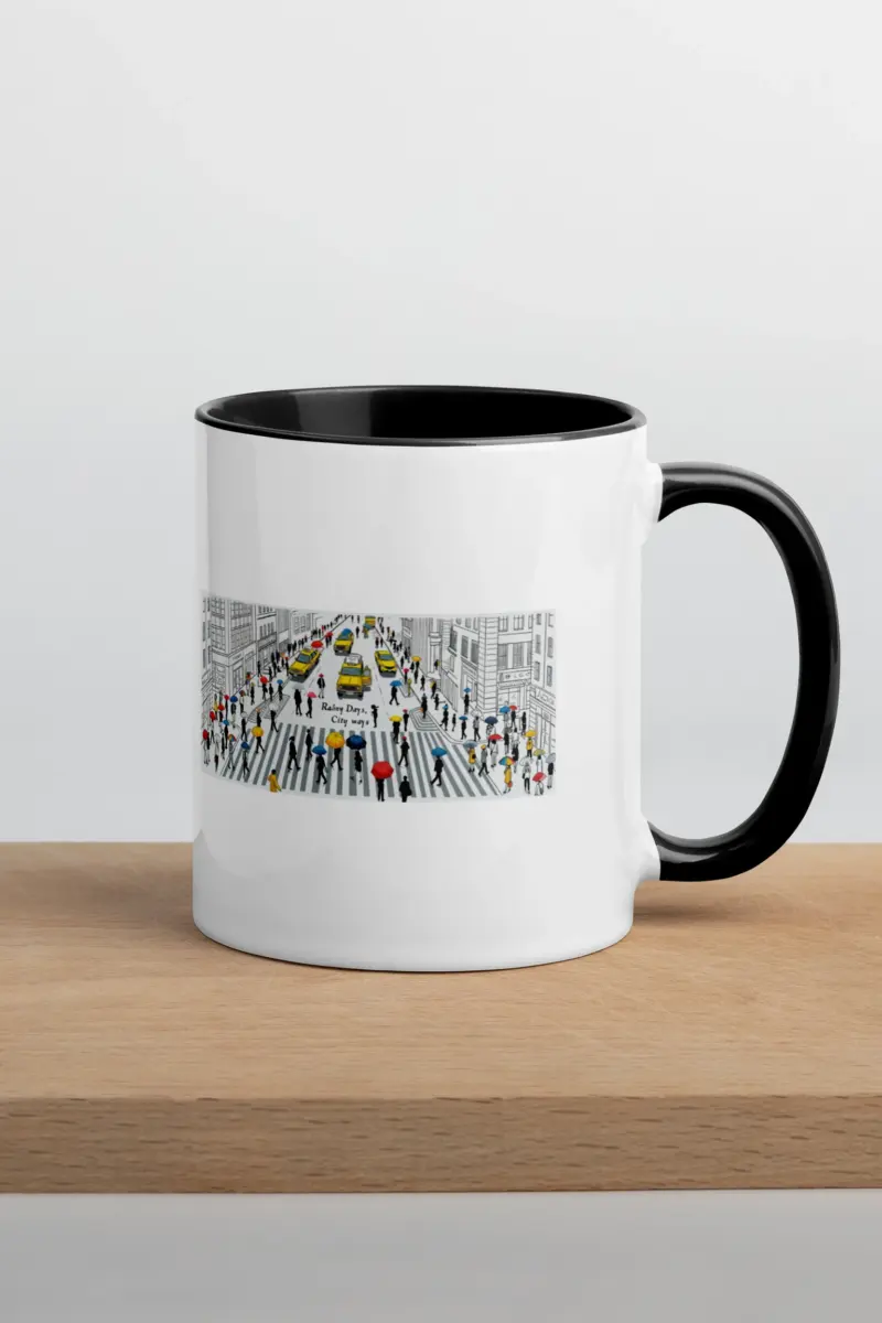 "Rainy Days, City Ways" 11oz Ceramic Mug