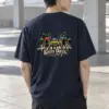 "Rainy Days Taxi" Heavyweight Unisex Crewneck T-shirt | Gildan 5000