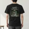 "Rainy Woodland Companion" Heavyweight Unisex Crewneck T-shirt | Gildan 5000