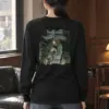 "Rainy Woodland Companion" Unisex Longsleeve T-shirt