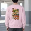 "Asian Food Spread" Heavy Blend Unisex Crewneck Sweatshirt
