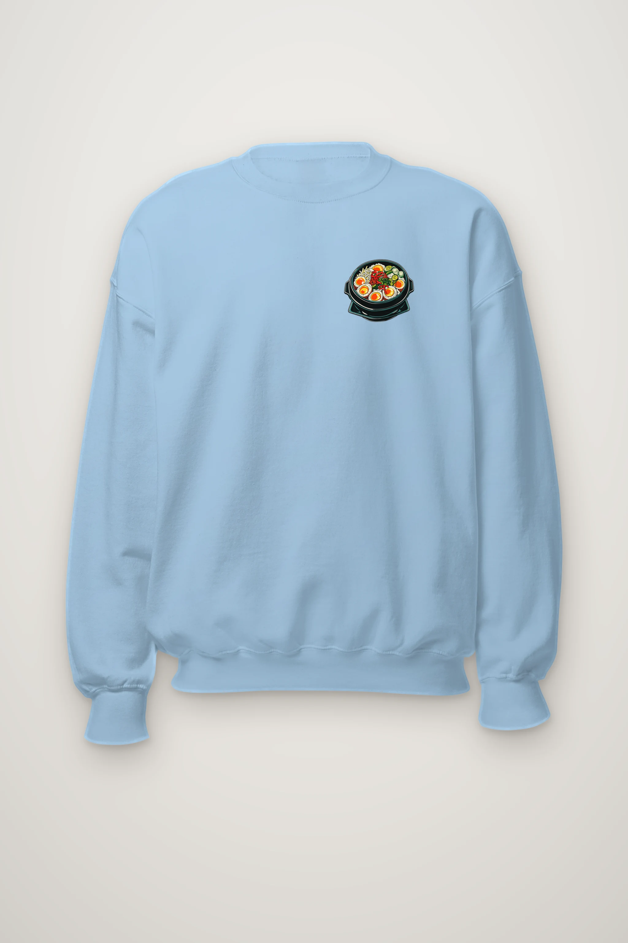 "Asian Food Spread" Heavy Blend Unisex Crewneck Sweatshirt
