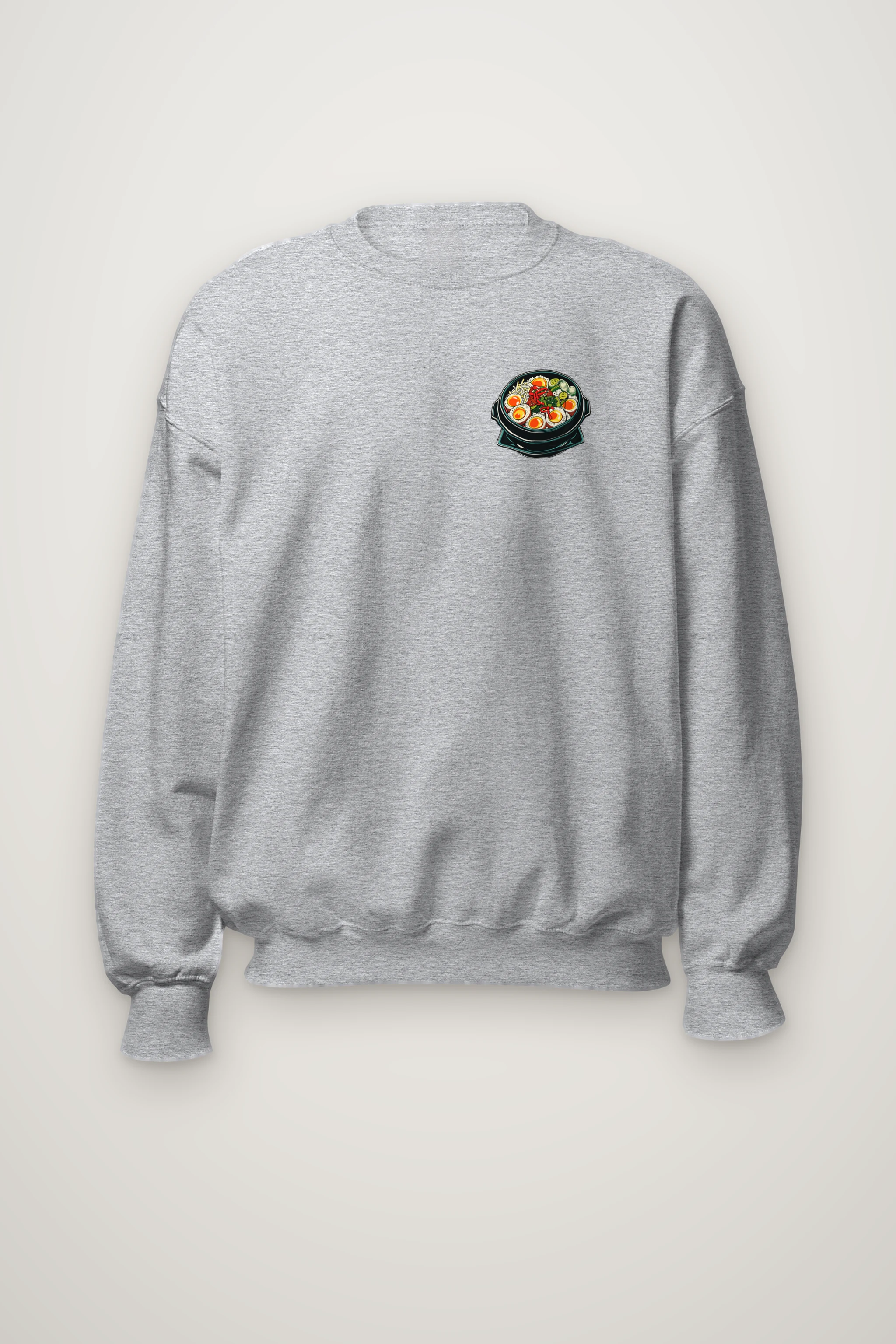 "Asian Food Spread" Heavy Blend Unisex Crewneck Sweatshirt