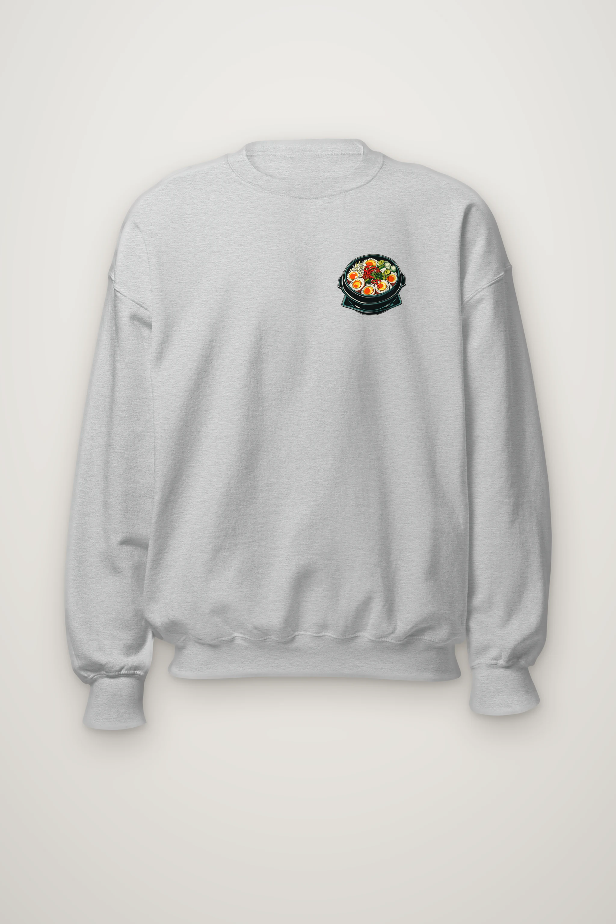 "Asian Food Spread" Heavy Blend Unisex Crewneck Sweatshirt