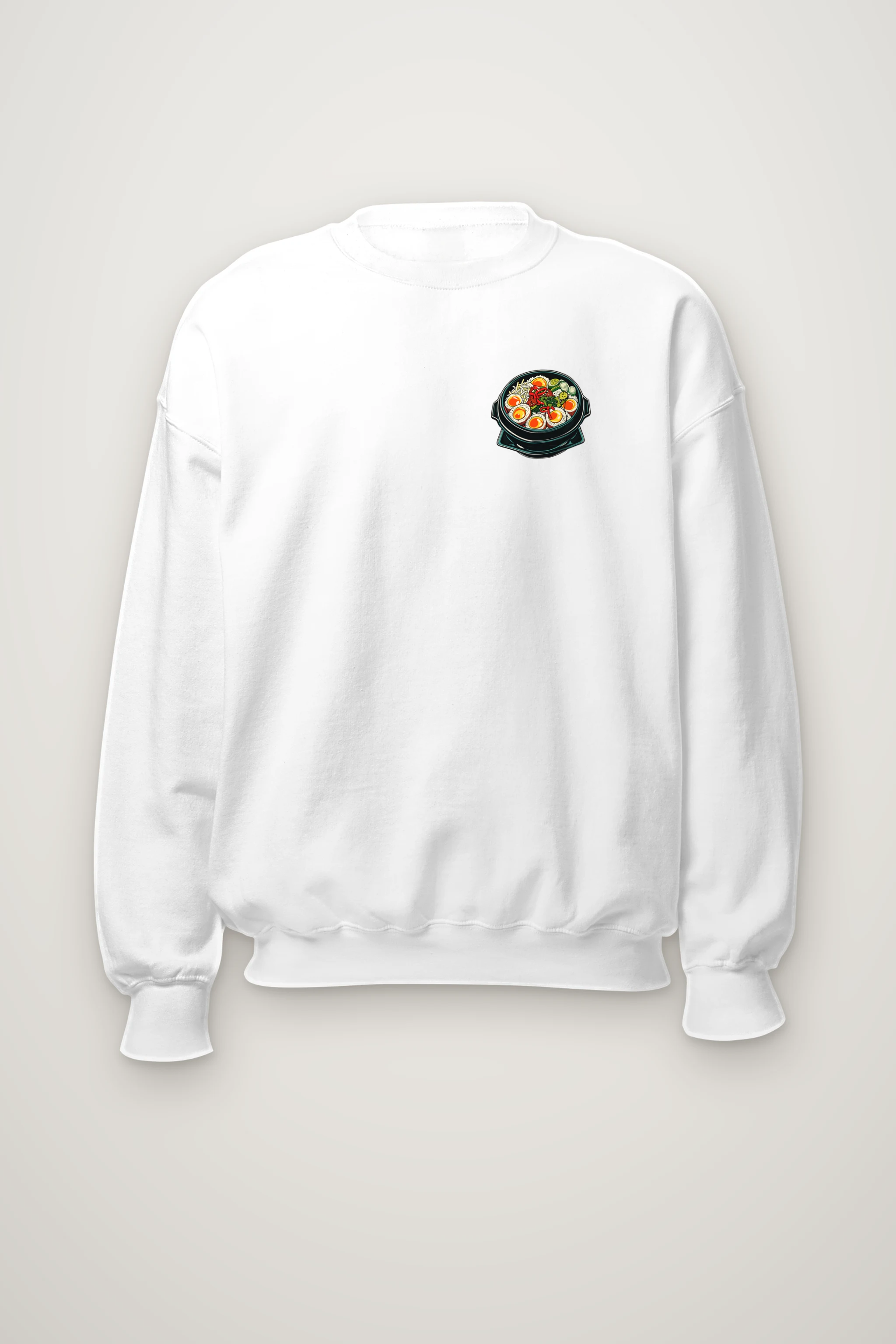 "Asian Food Spread" Heavy Blend Unisex Crewneck Sweatshirt