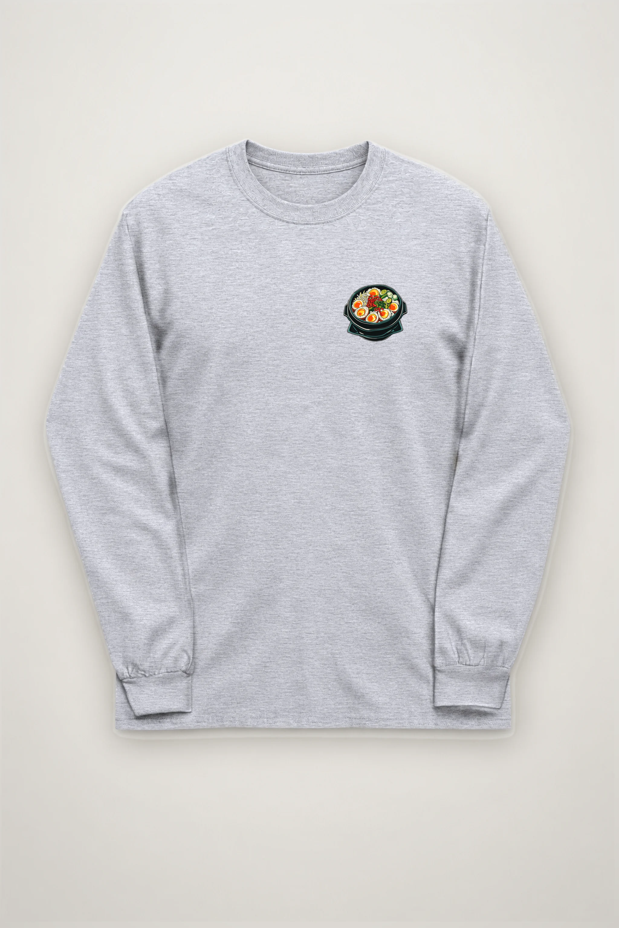 "Asian Food Spread" Unisex Longsleeve T-shirt