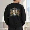 "Rampant Lion Crest" Heavy Blend Unisex Crewneck Sweatshirt | Gildan 18000