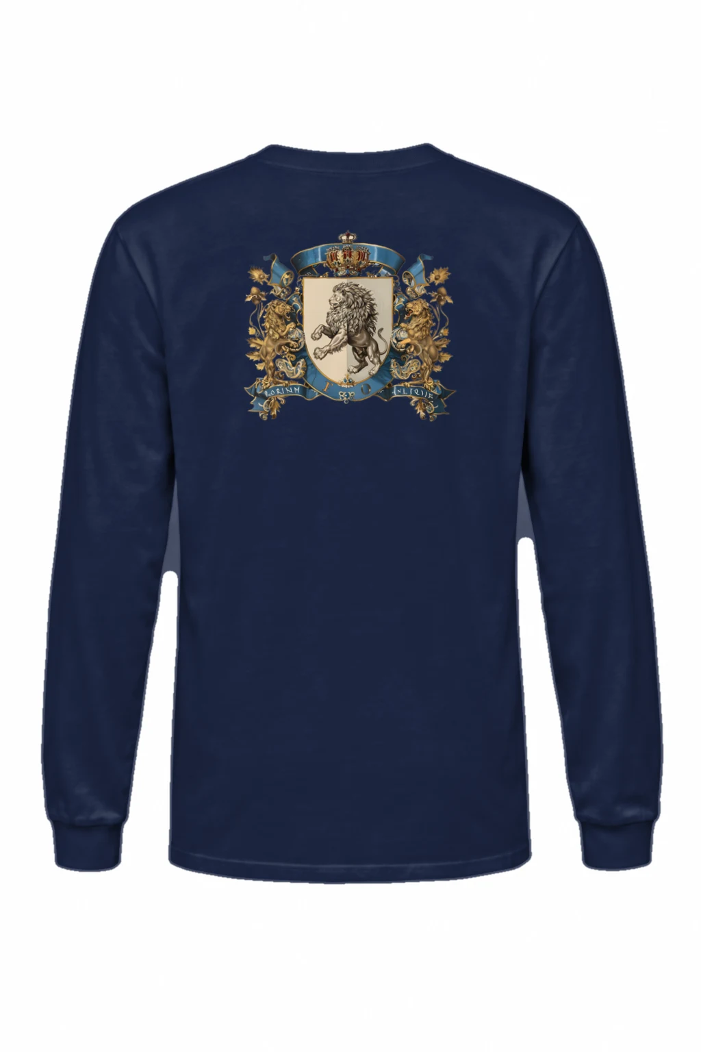 "Rampant Lion Crest" Unisex Longsleeve T-shirt | Gildan 2400