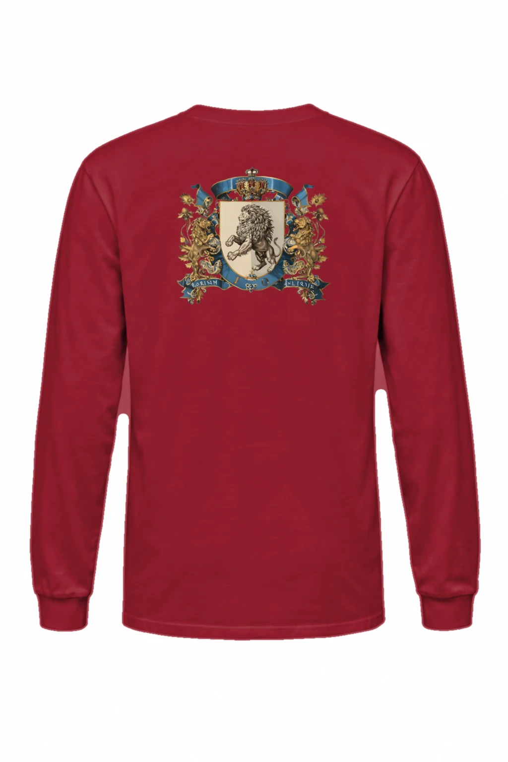 "Rampant Lion Crest" Unisex Longsleeve T-shirt | Gildan 2400