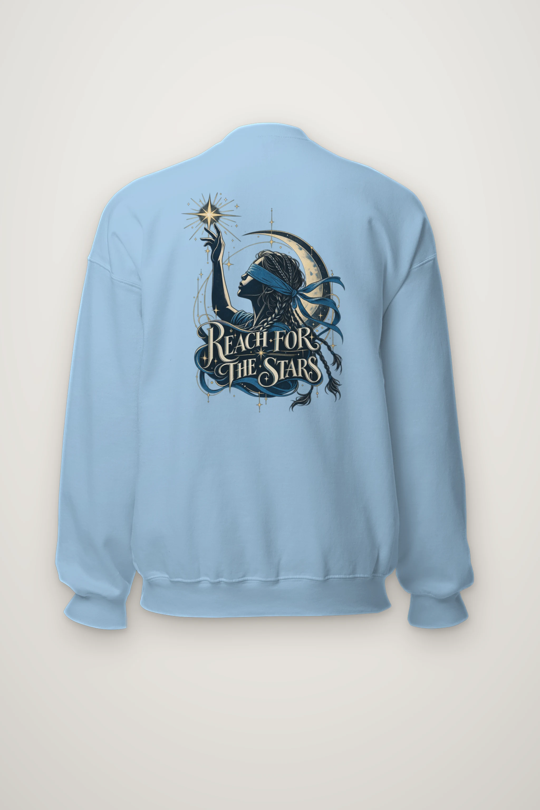 "Reach For The Stars" Heavy Blend Unisex Crewneck Sweatshirt