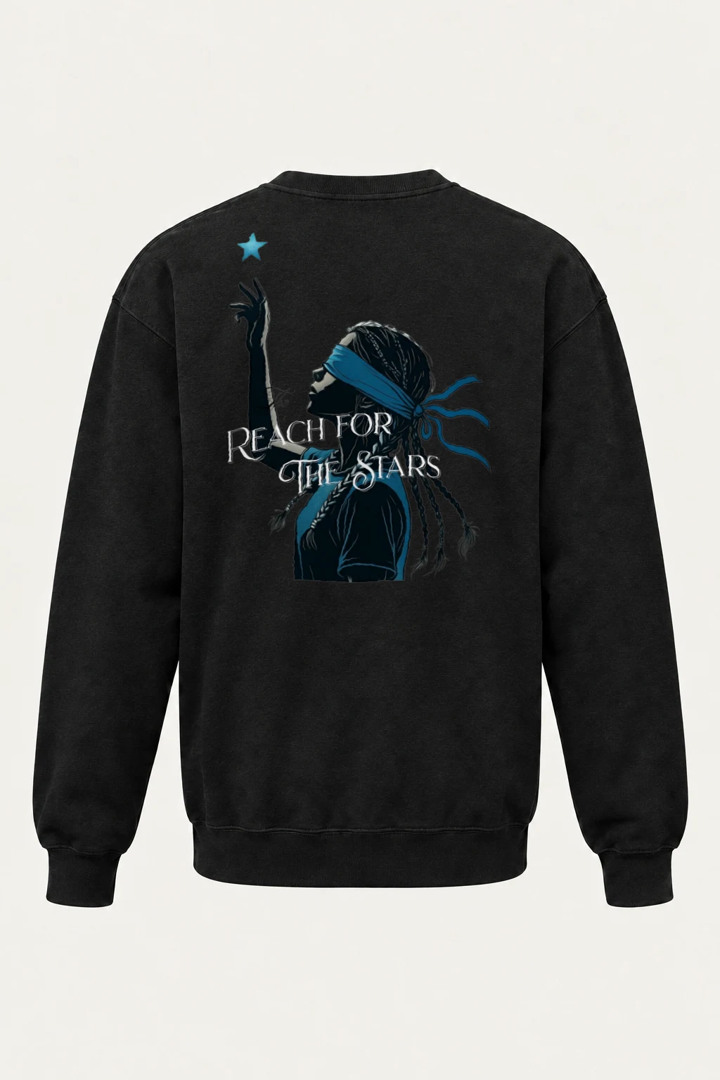 "Reach for the Stars" Heavy Blend Unisex Crewneck Sweatshirt | Gildan 18000