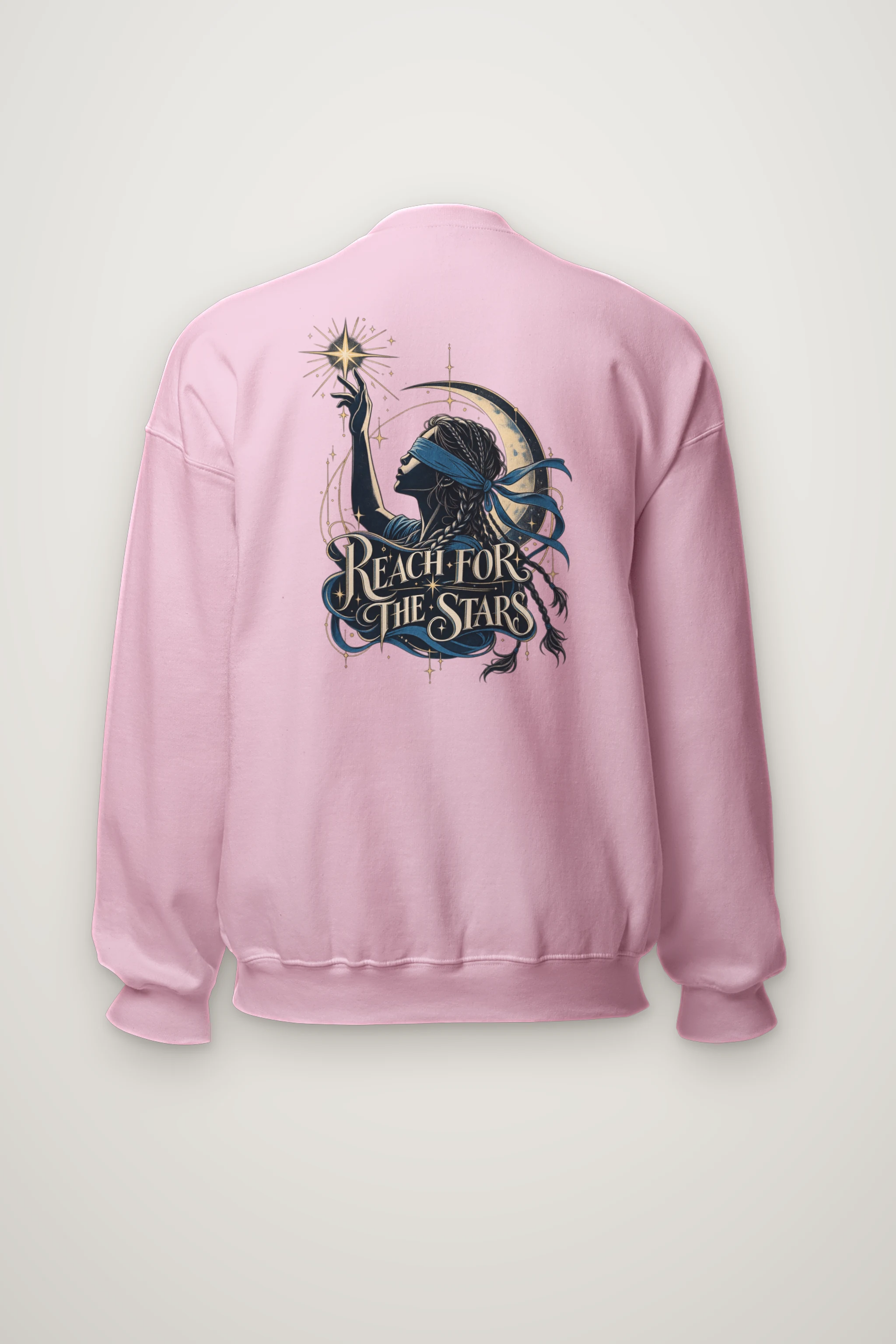 "Reach For The Stars" Heavy Blend Unisex Crewneck Sweatshirt