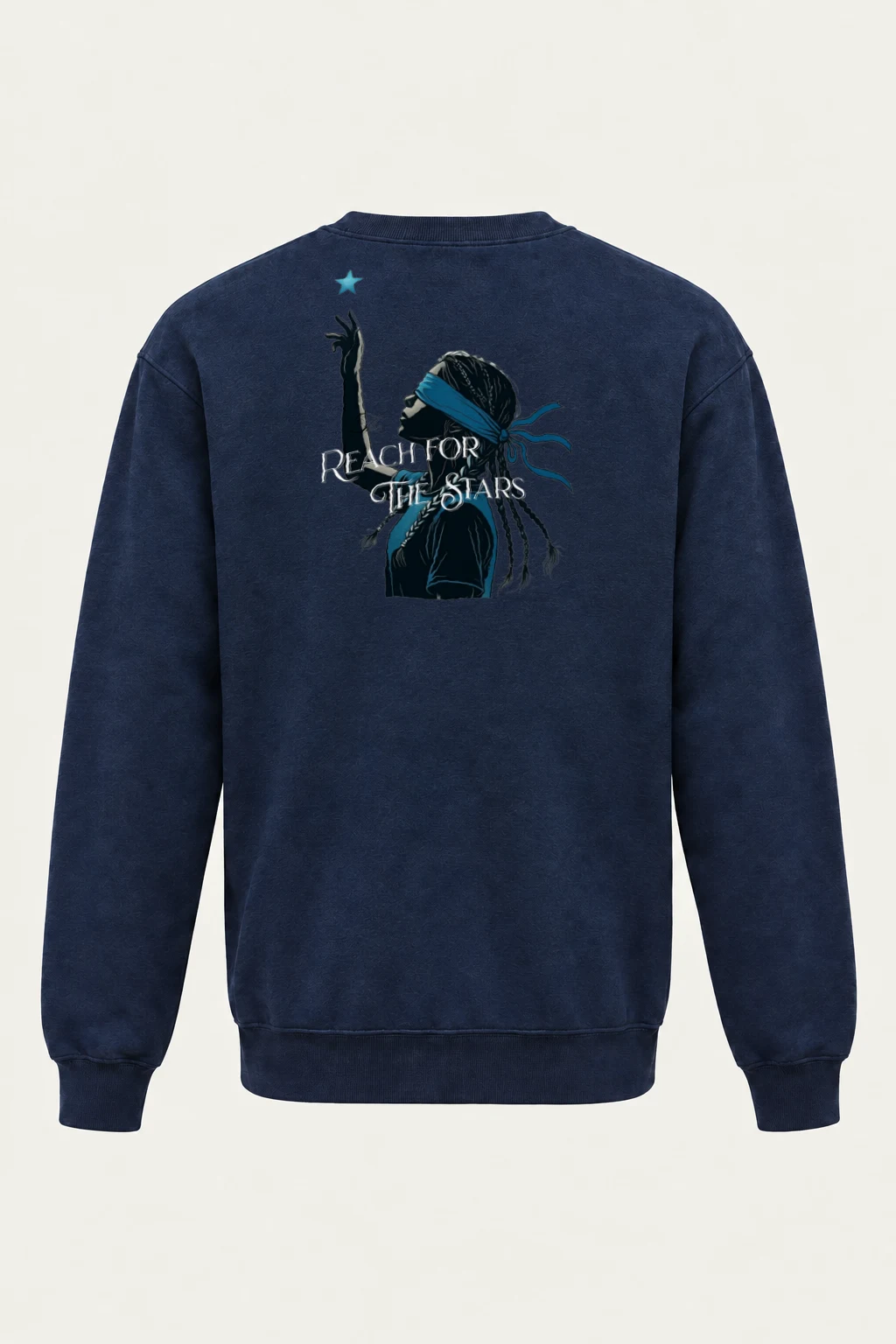 "Reach for the Stars" Heavy Blend Unisex Crewneck Sweatshirt | Gildan 18000