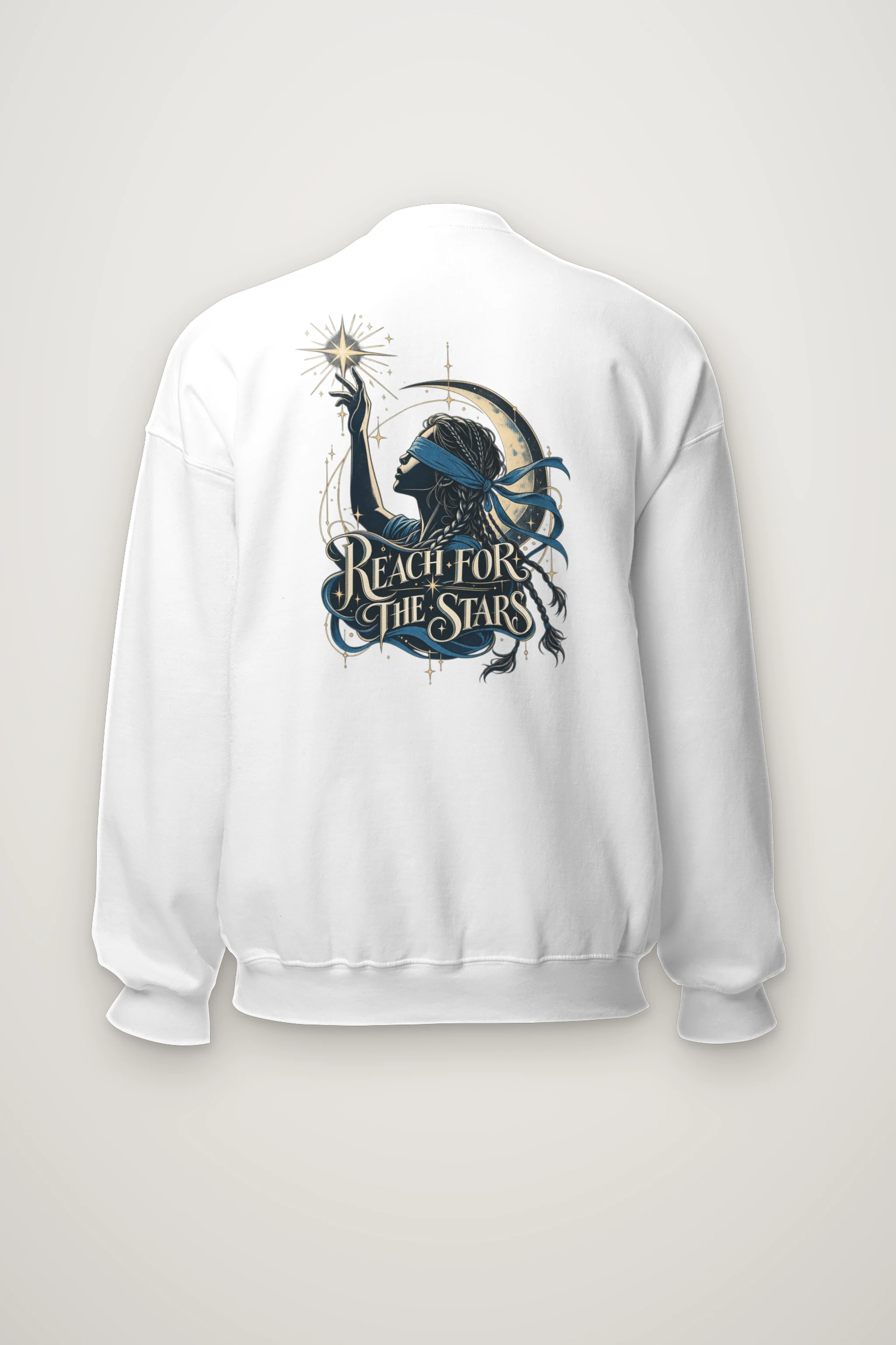 "Reach For The Stars" Heavy Blend Unisex Crewneck Sweatshirt