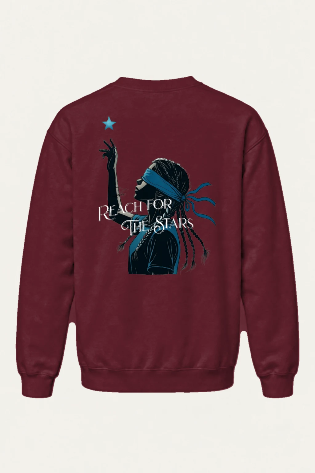"Reach for the Stars" Heavy Blend Unisex Crewneck Sweatshirt | Gildan 18000