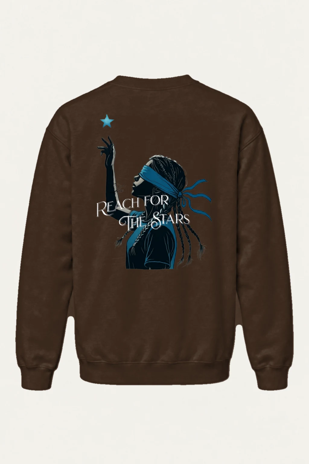 "Reach for the Stars" Heavy Blend Unisex Crewneck Sweatshirt | Gildan 18000