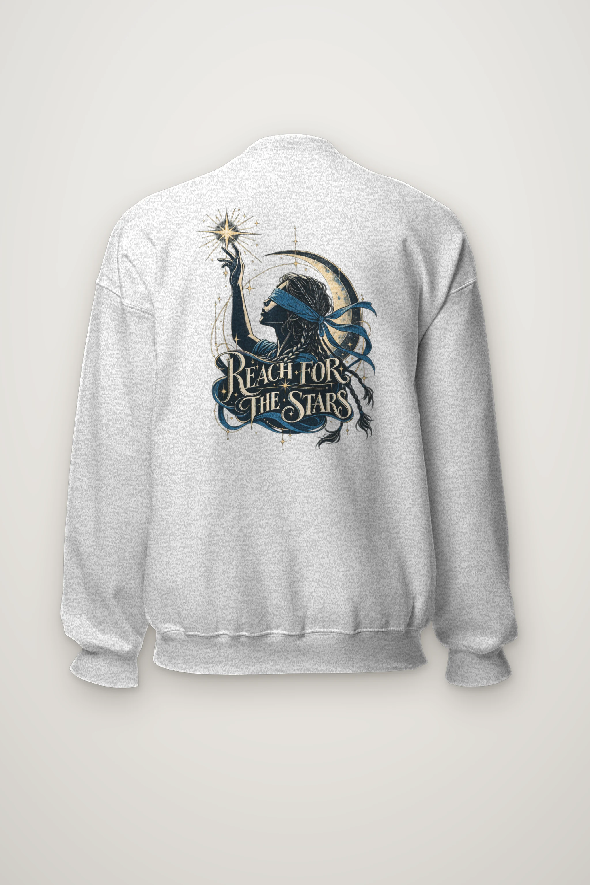 "Reach For The Stars" Heavy Blend Unisex Crewneck Sweatshirt