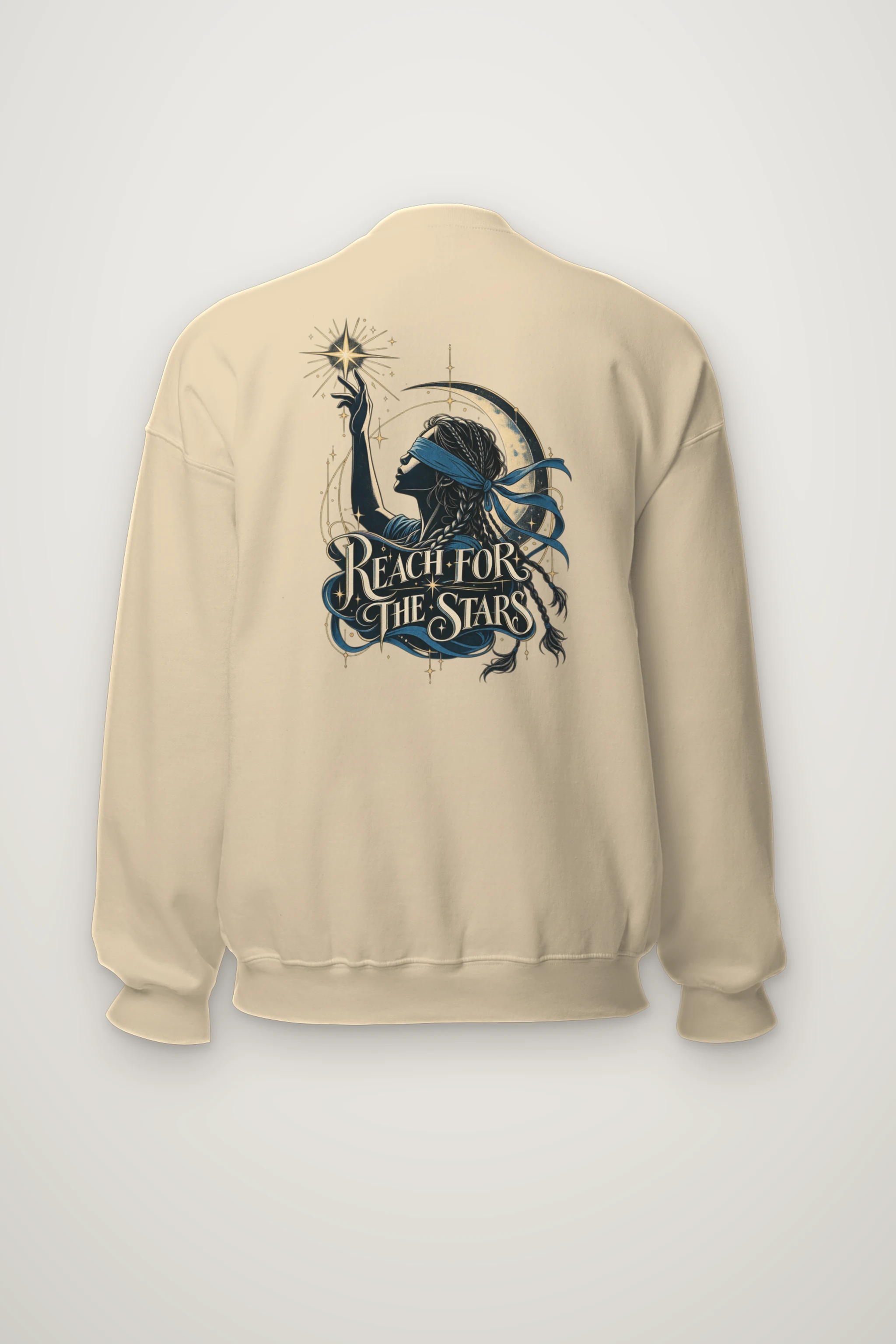 "Reach For The Stars" Heavy Blend Unisex Crewneck Sweatshirt