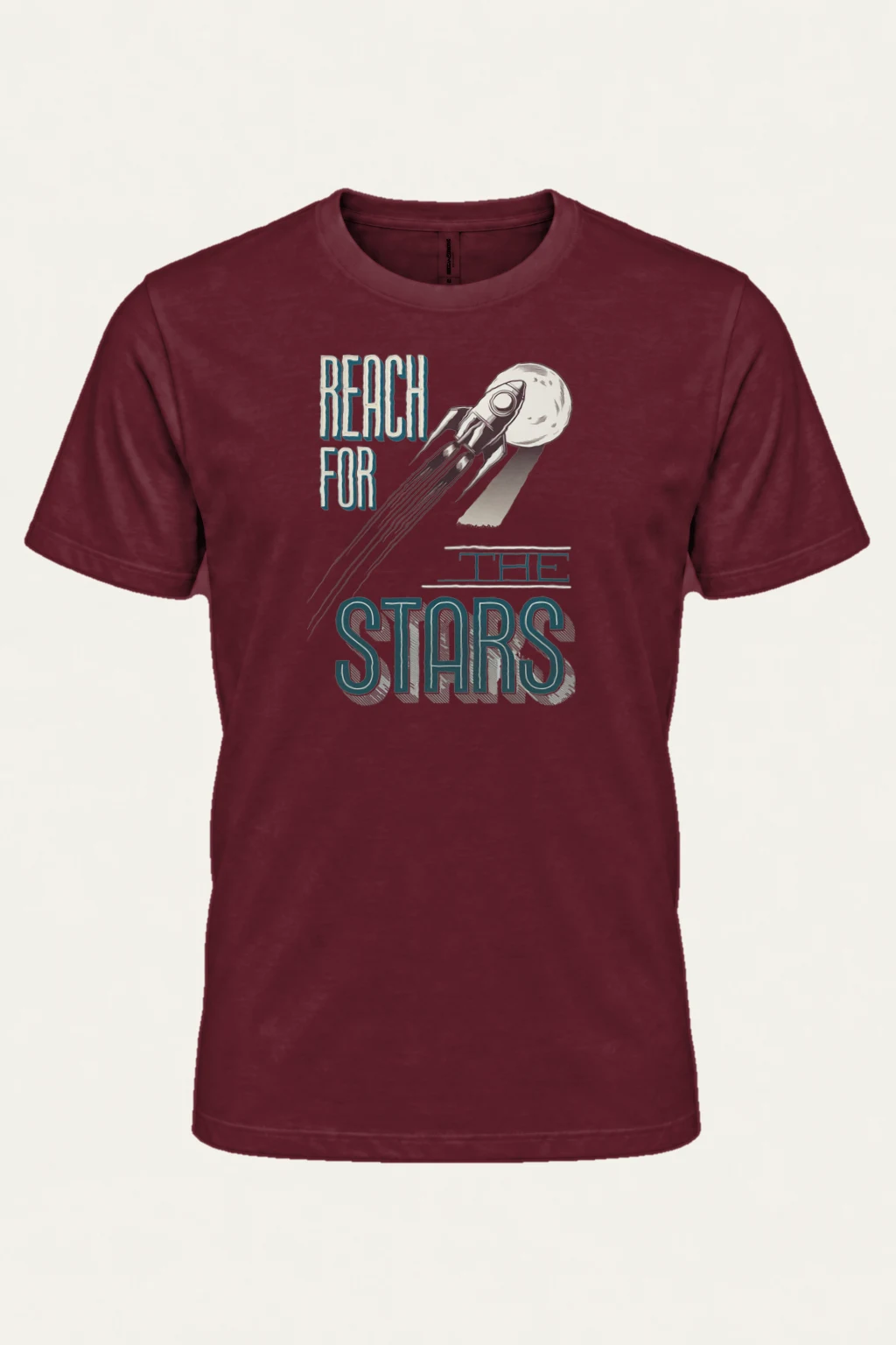 "Reach For The Stars" Heavyweight Unisex Crewneck T-shirt | Gildan 5000