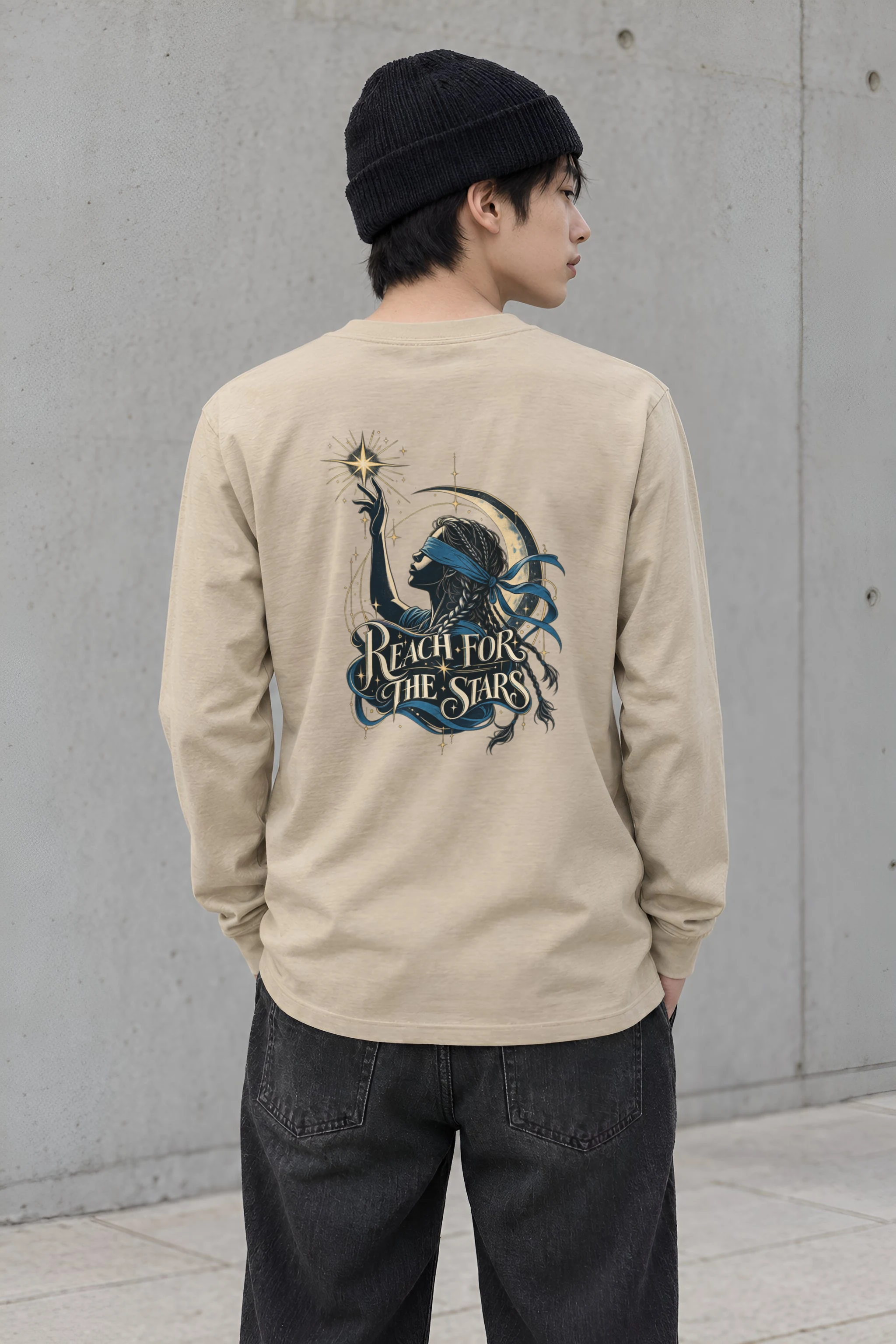 "Reach For The Stars" Unisex Longsleeve T-shirt