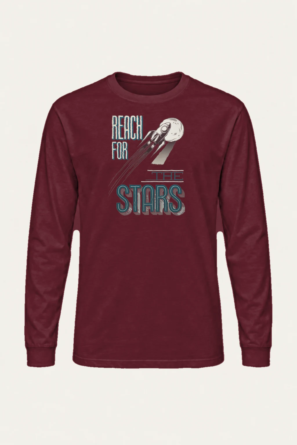 "Reach For The Stars" Unisex Longsleeve T-shirt | Gildan 2400