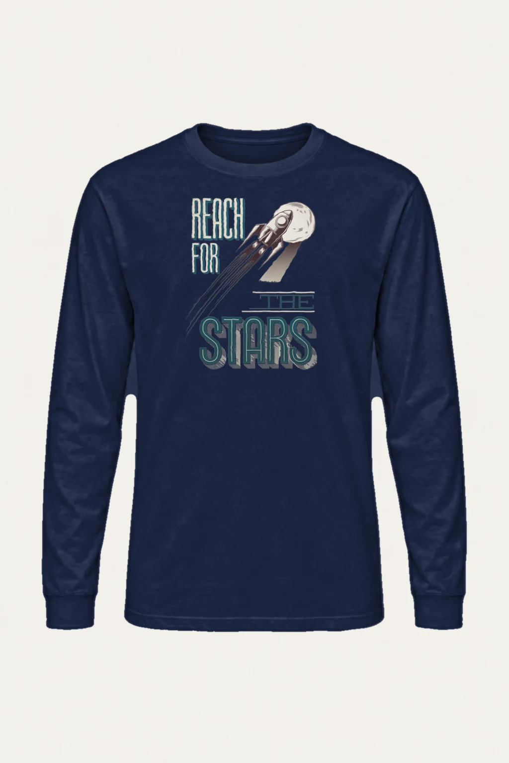 "Reach For The Stars" Unisex Longsleeve T-shirt | Gildan 2400