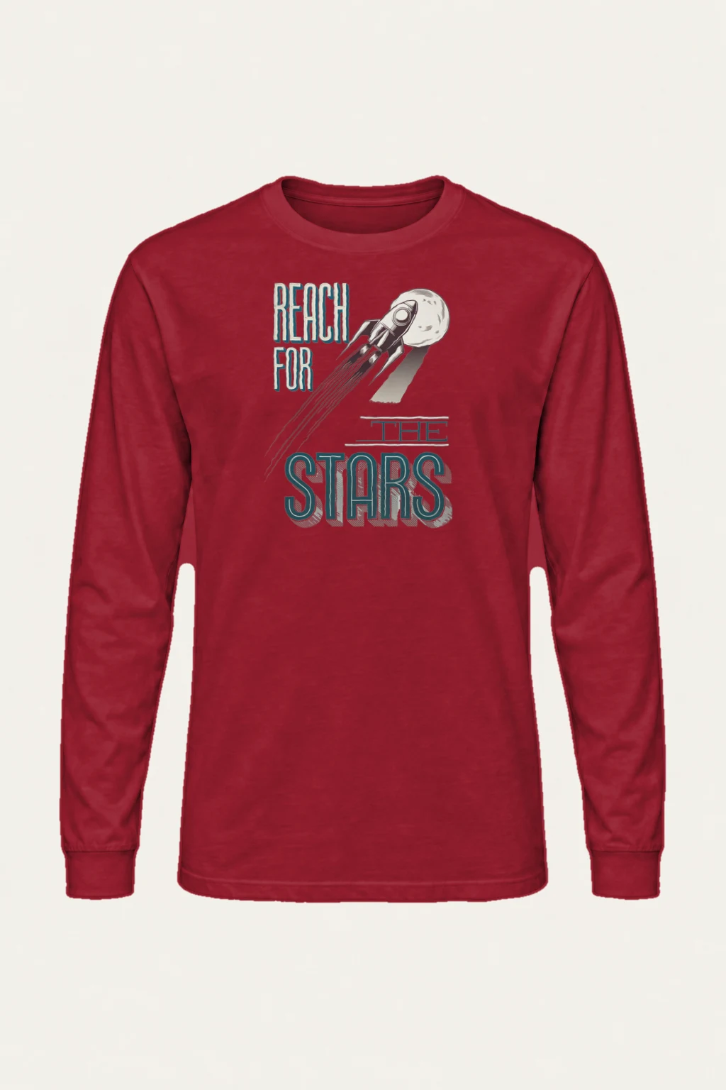 "Reach For The Stars" Unisex Longsleeve T-shirt | Gildan 2400
