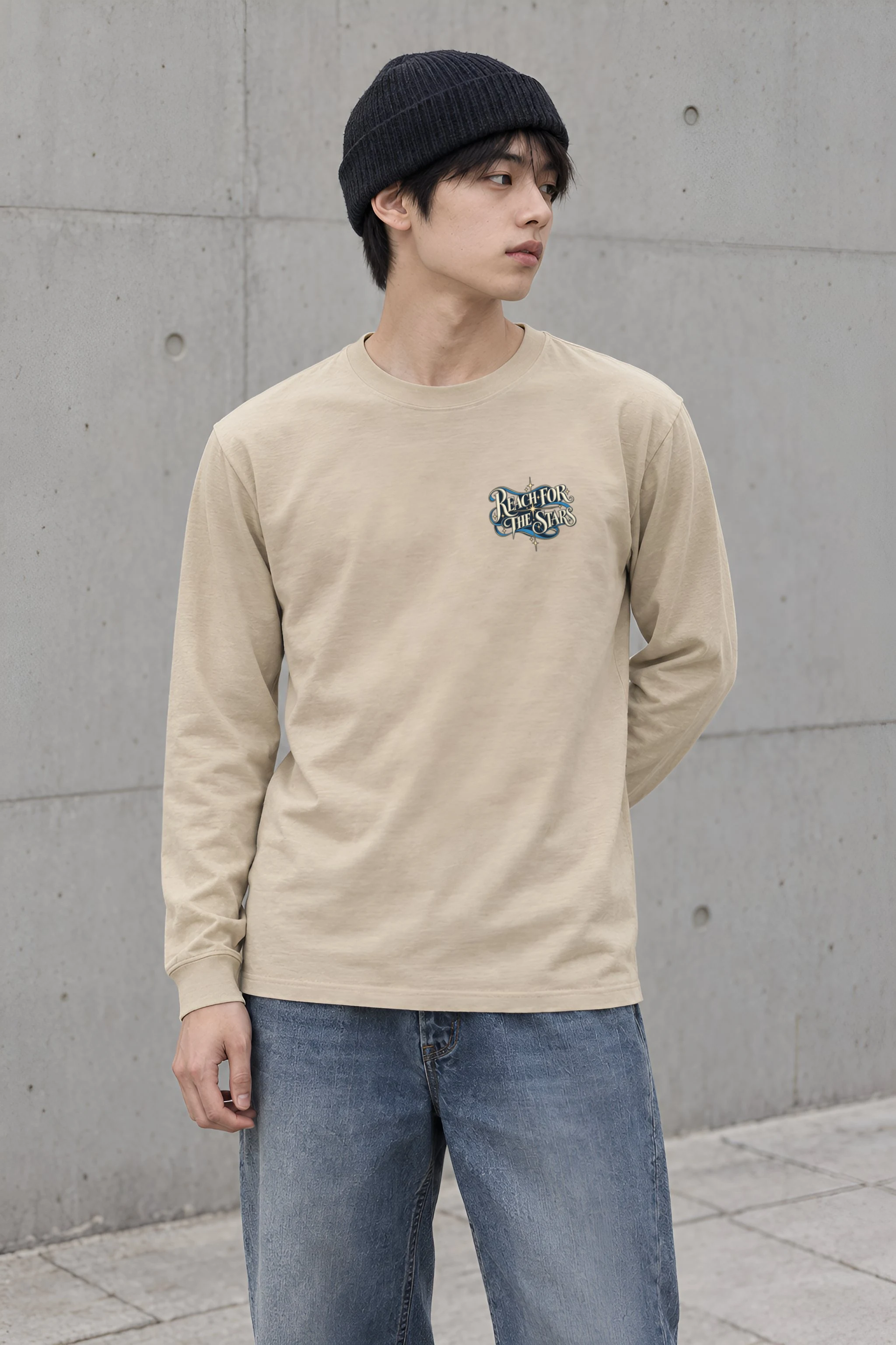 "Reach For The Stars" Unisex Longsleeve T-shirt