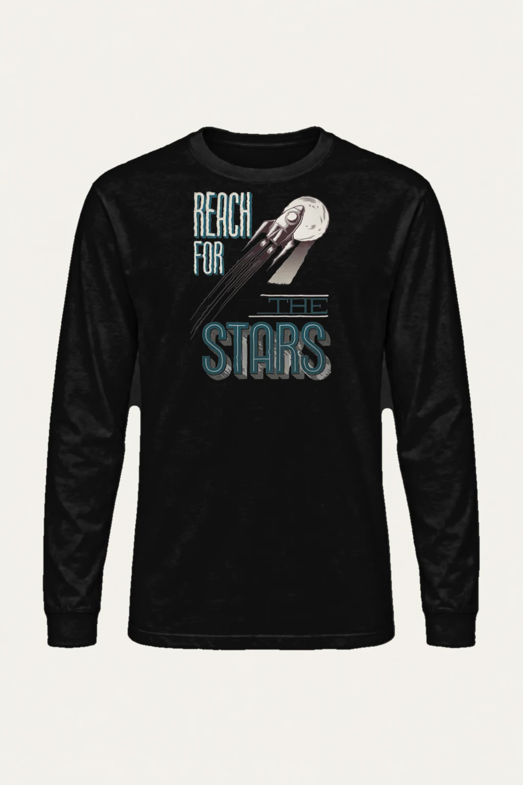 "Reach For The Stars" Unisex Longsleeve T-shirt | Gildan 2400