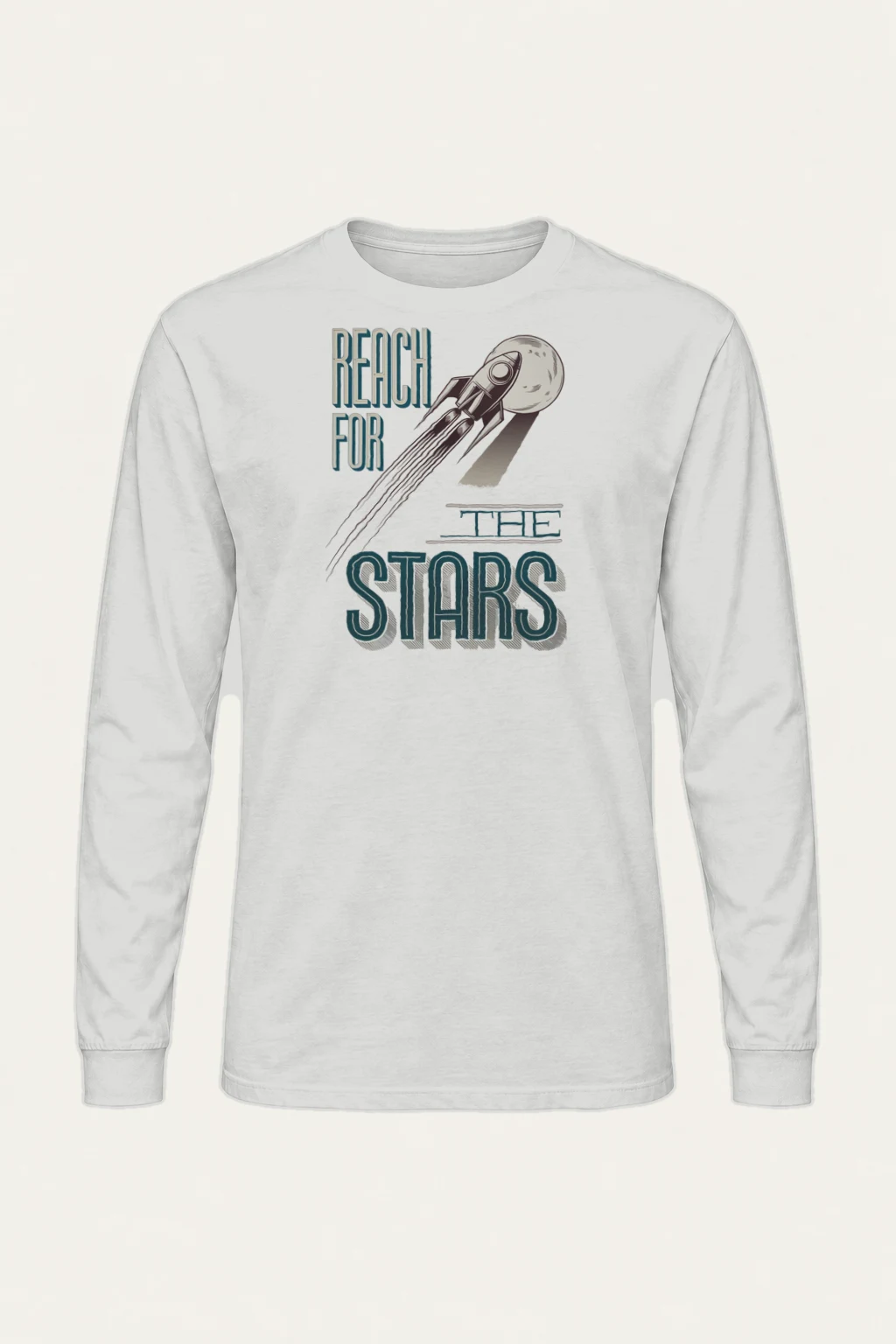 "Reach For The Stars" Unisex Longsleeve T-shirt | Gildan 2400