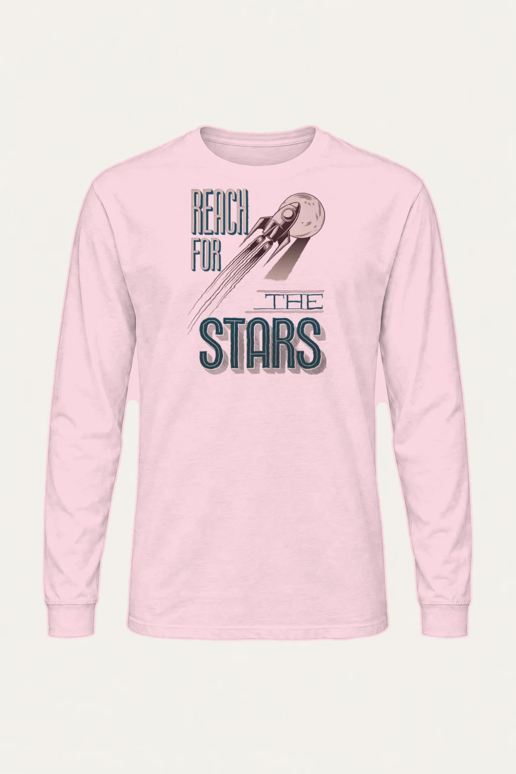 "Reach For The Stars" Unisex Longsleeve T-shirt | Gildan 2400