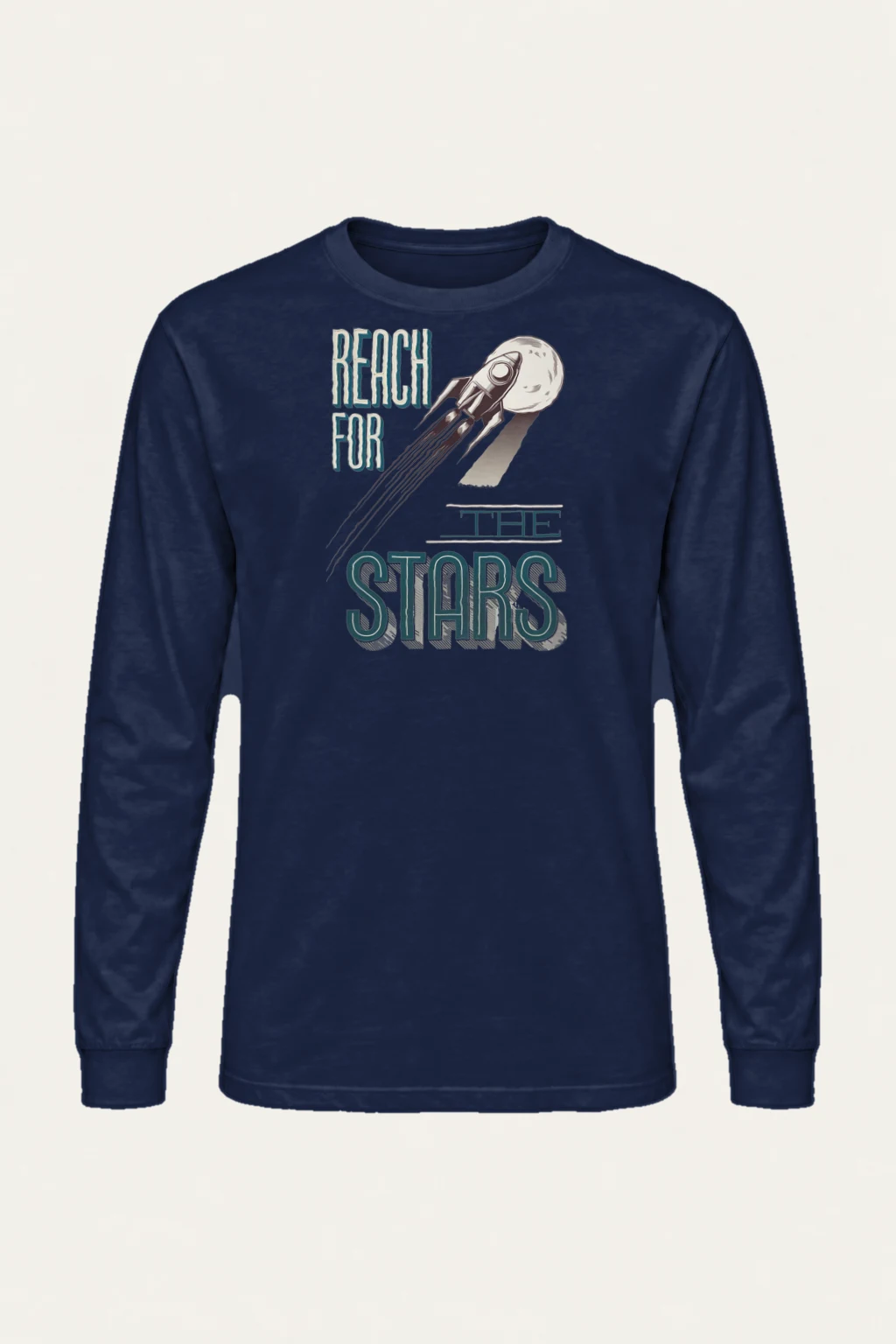 "Reach For The Stars" Unisex Longsleeve T-shirt | Gildan 2400
