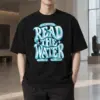 "Read The Water" Men's Oversized Heavyweight Crewneck T-Shirt | Shaka Wear SHMHSS