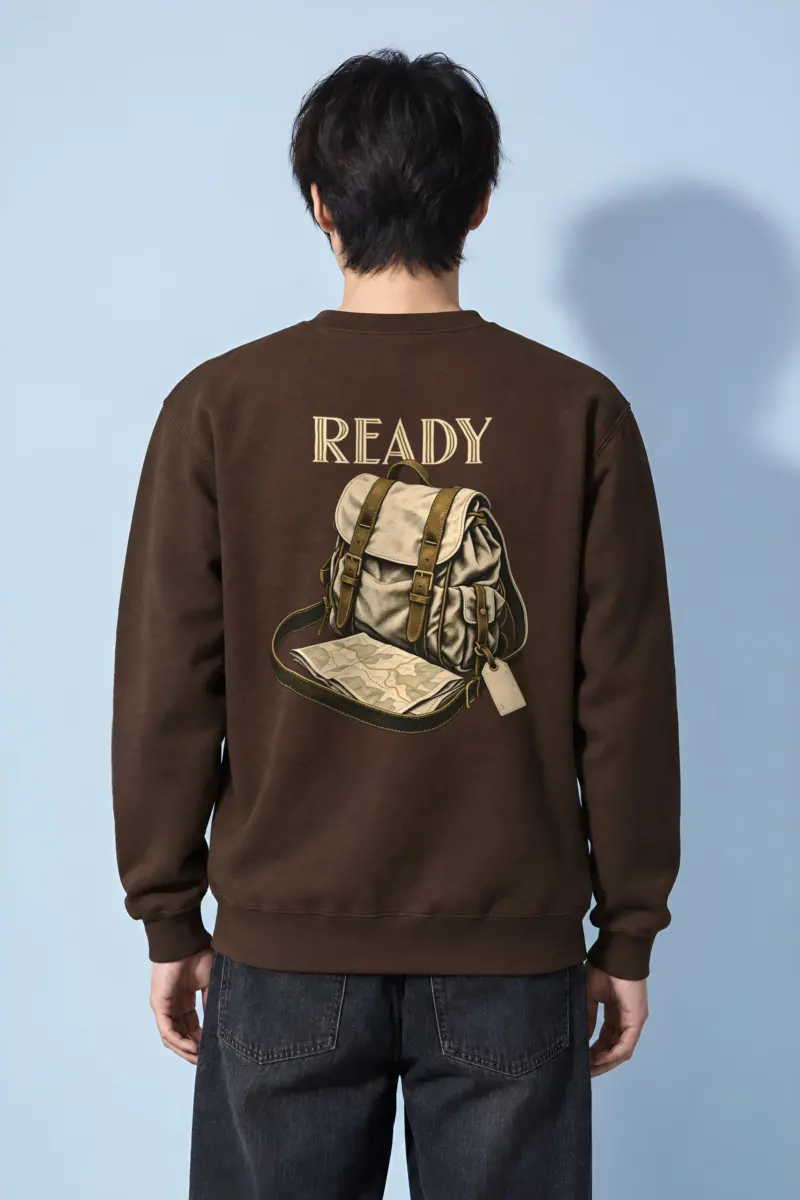 "Ready To Roam" Heavy Blend Unisex Crewneck Sweatshirt