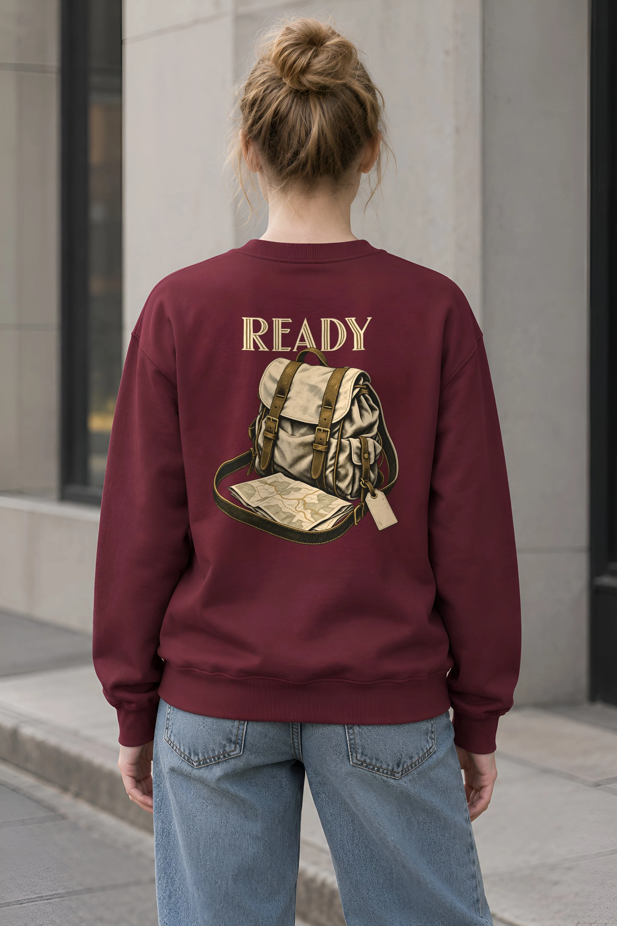 "Ready To Roam" 1 Crewneck Sweatshirt