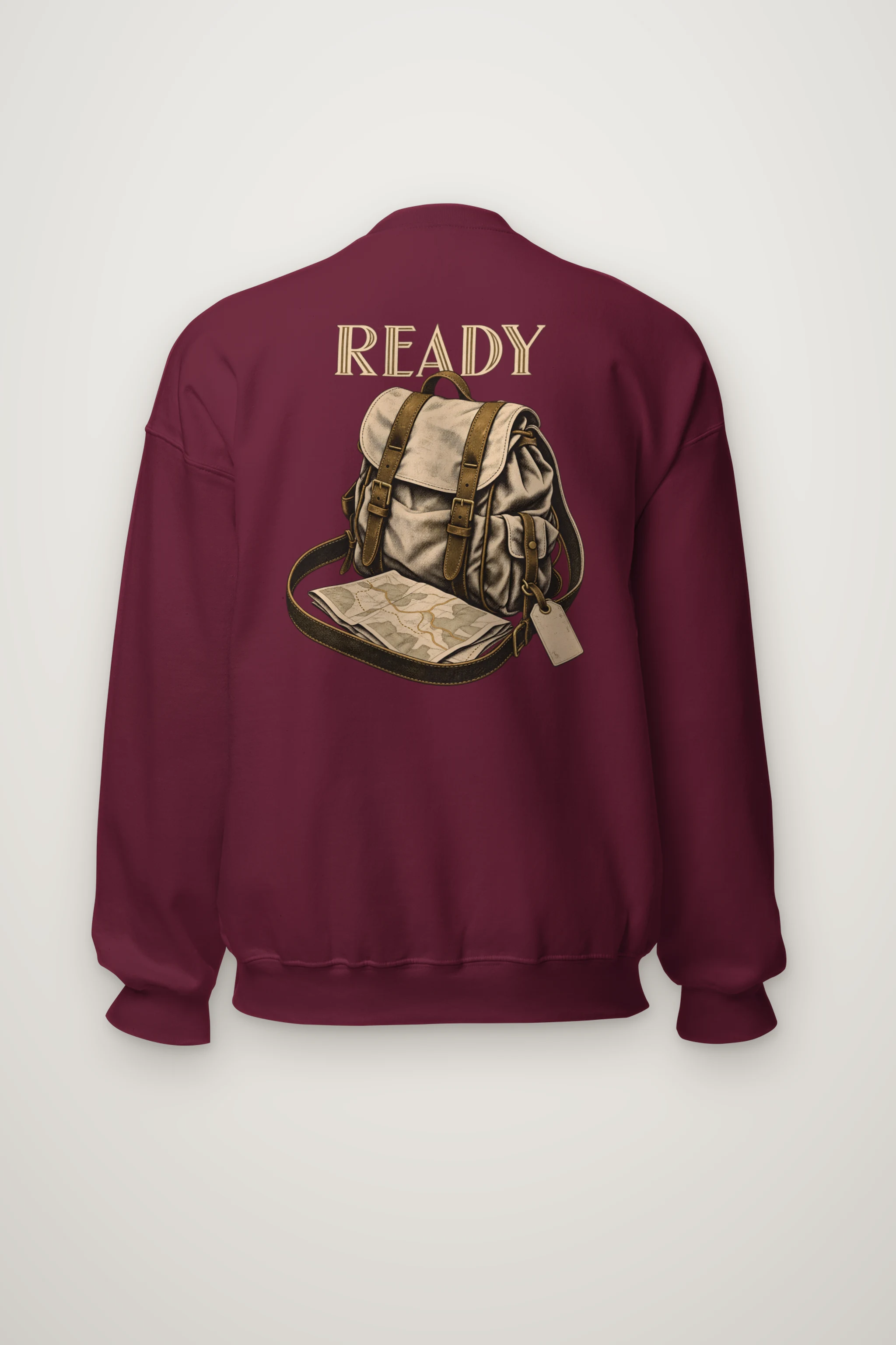 "Ready To Roam" Heavy Blend Unisex Crewneck Sweatshirt